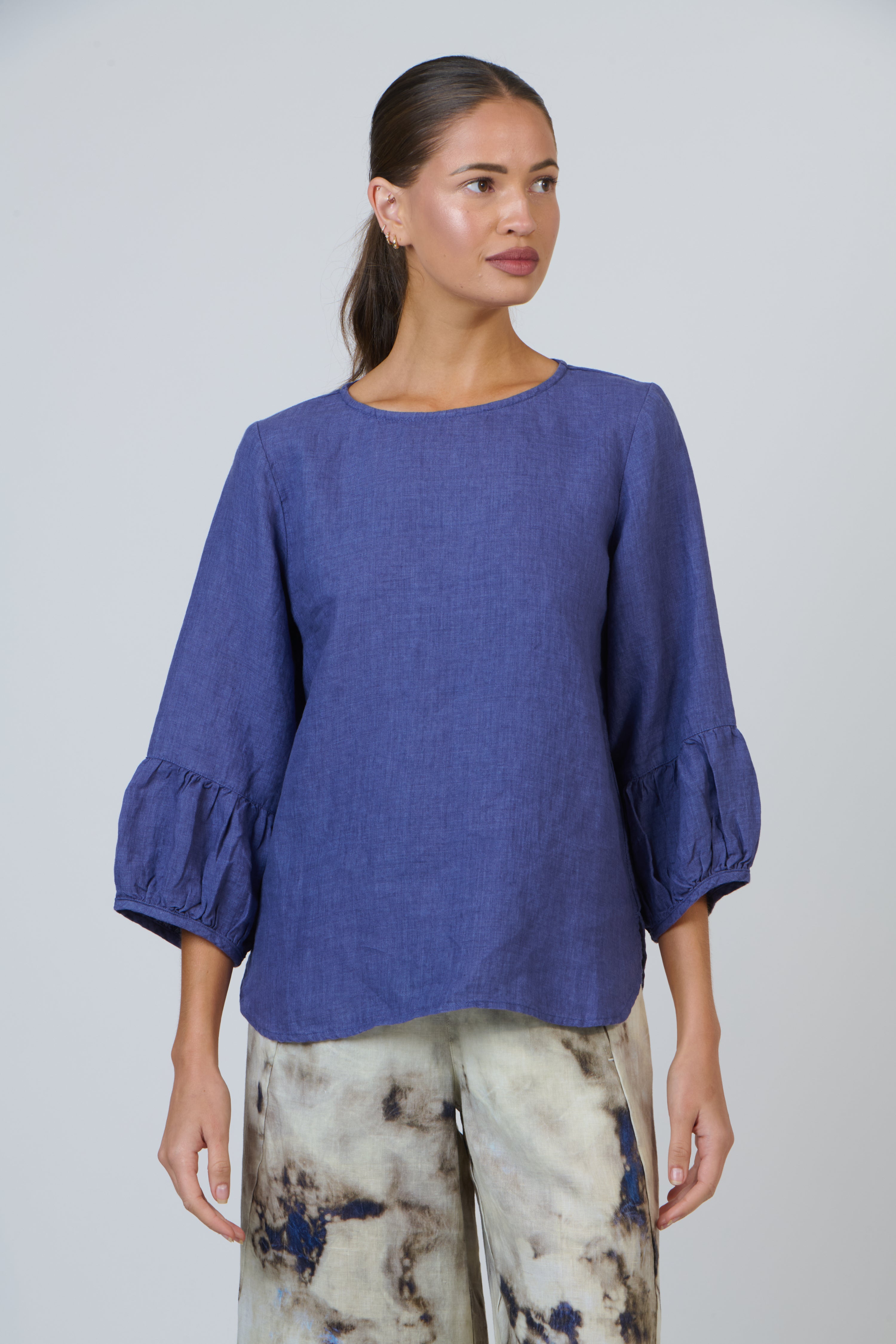 OLIVE ET JULIE 3/4 Sleeve Top PLACID
