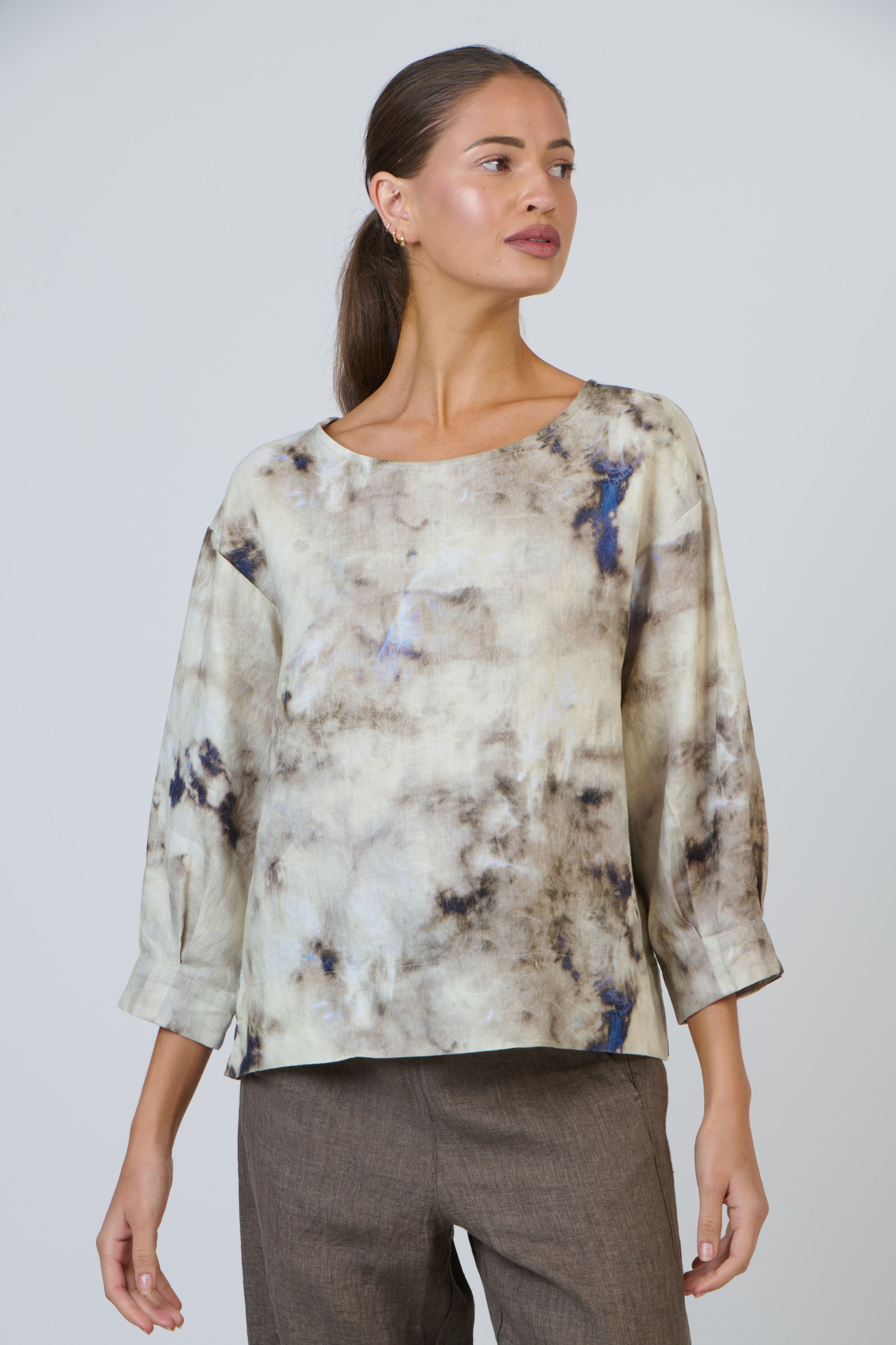 OLIVE ET JULIE 3/4 Sleeve Top EMPERADOR