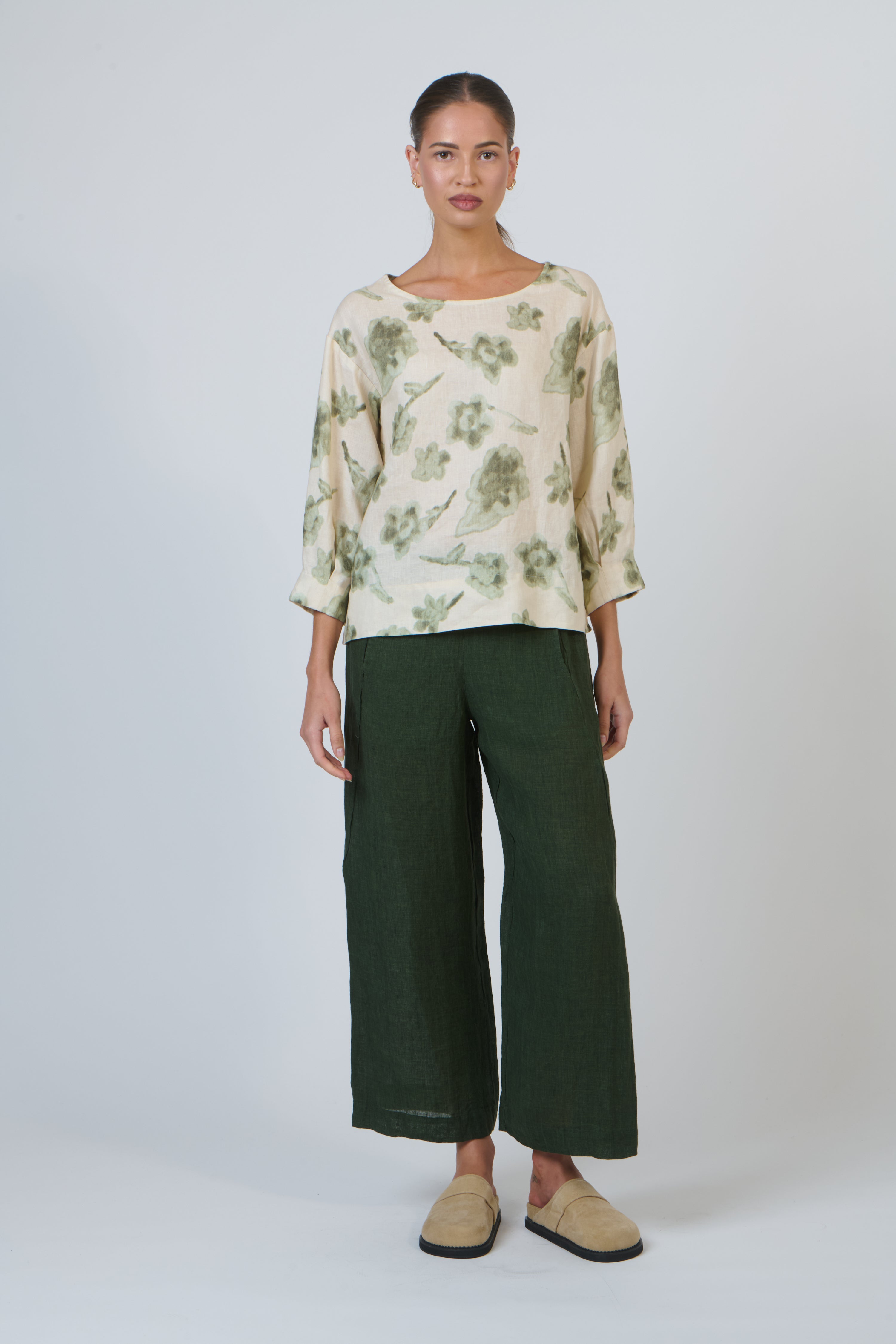 OLIVE ET JULIE Front Pocket Pant MYRTLE