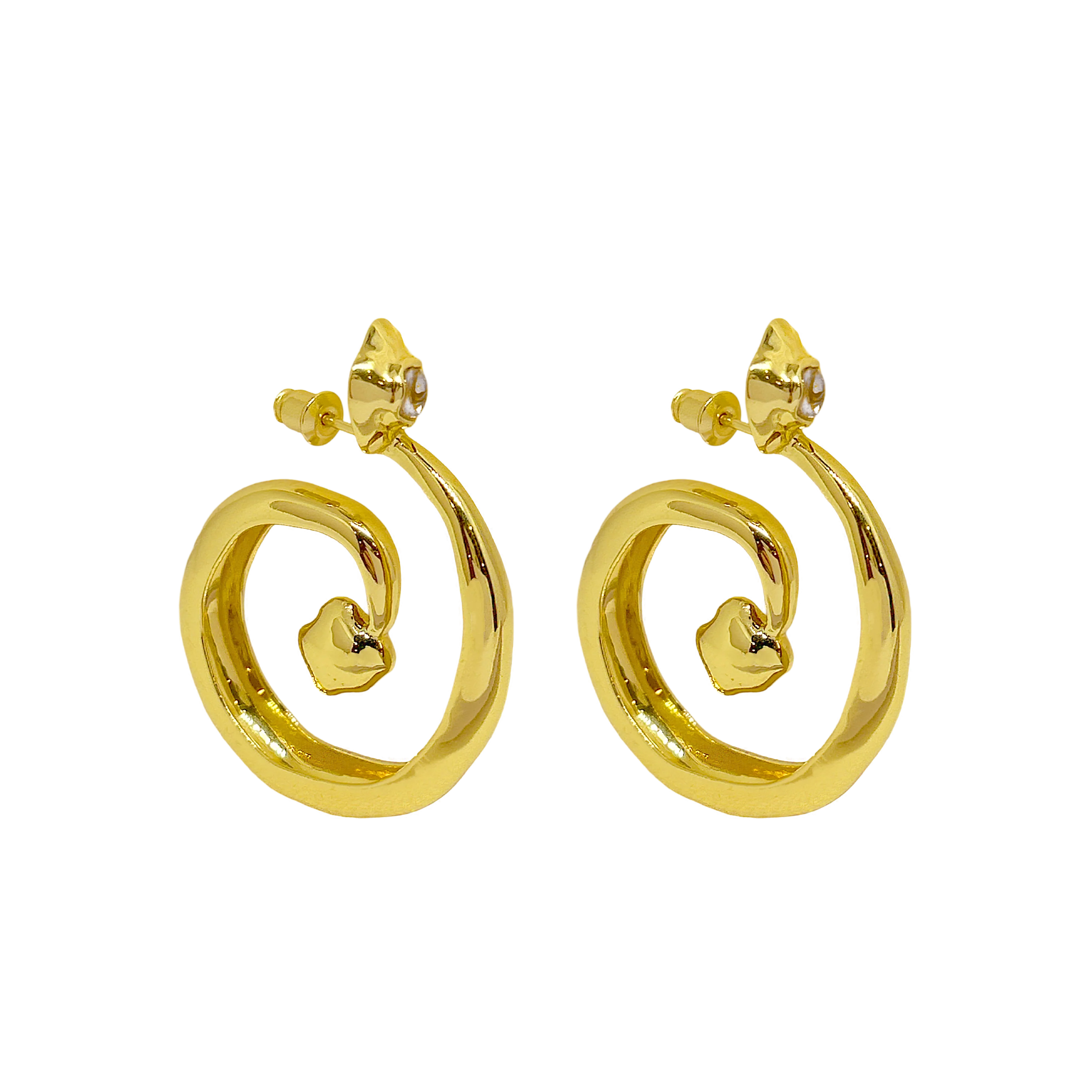 MOUNTAIN & MOON Gaia Earrings GOLD