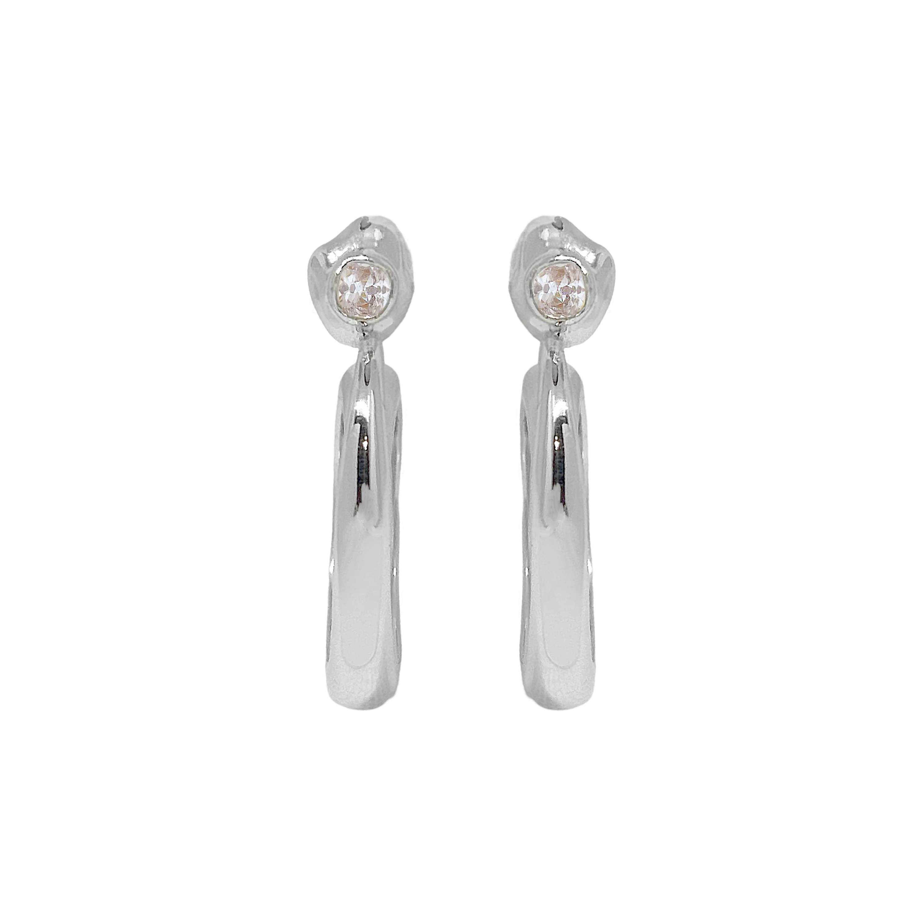 MOUNTAIN & MOON Gaia Earrings SILVER