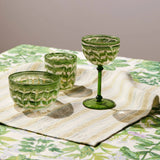 BONNIE & NIEL Watercolour Coupes SET 2 GREEN