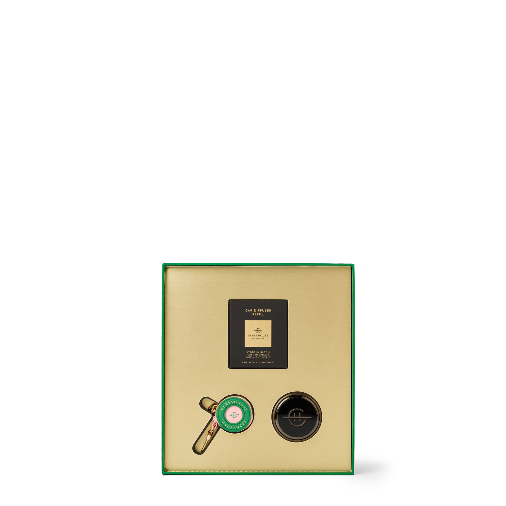 Glasshouse Car Diffuser Gift Set