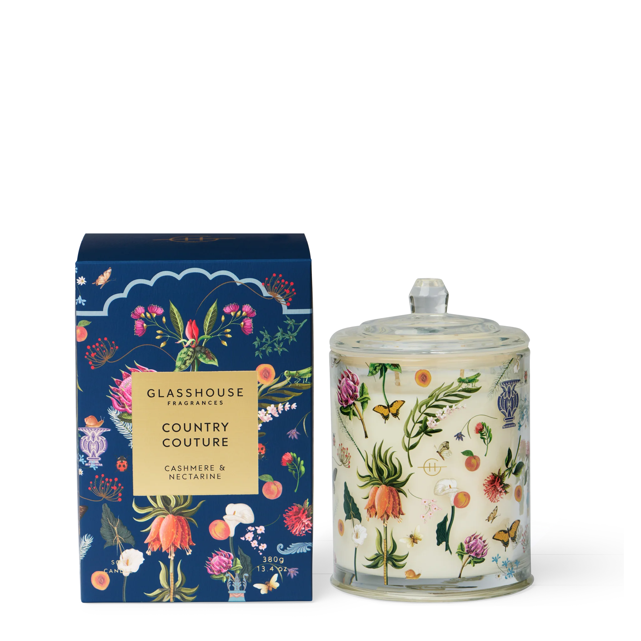 Glasshouse 380g Candle COUNTRY COUTURE