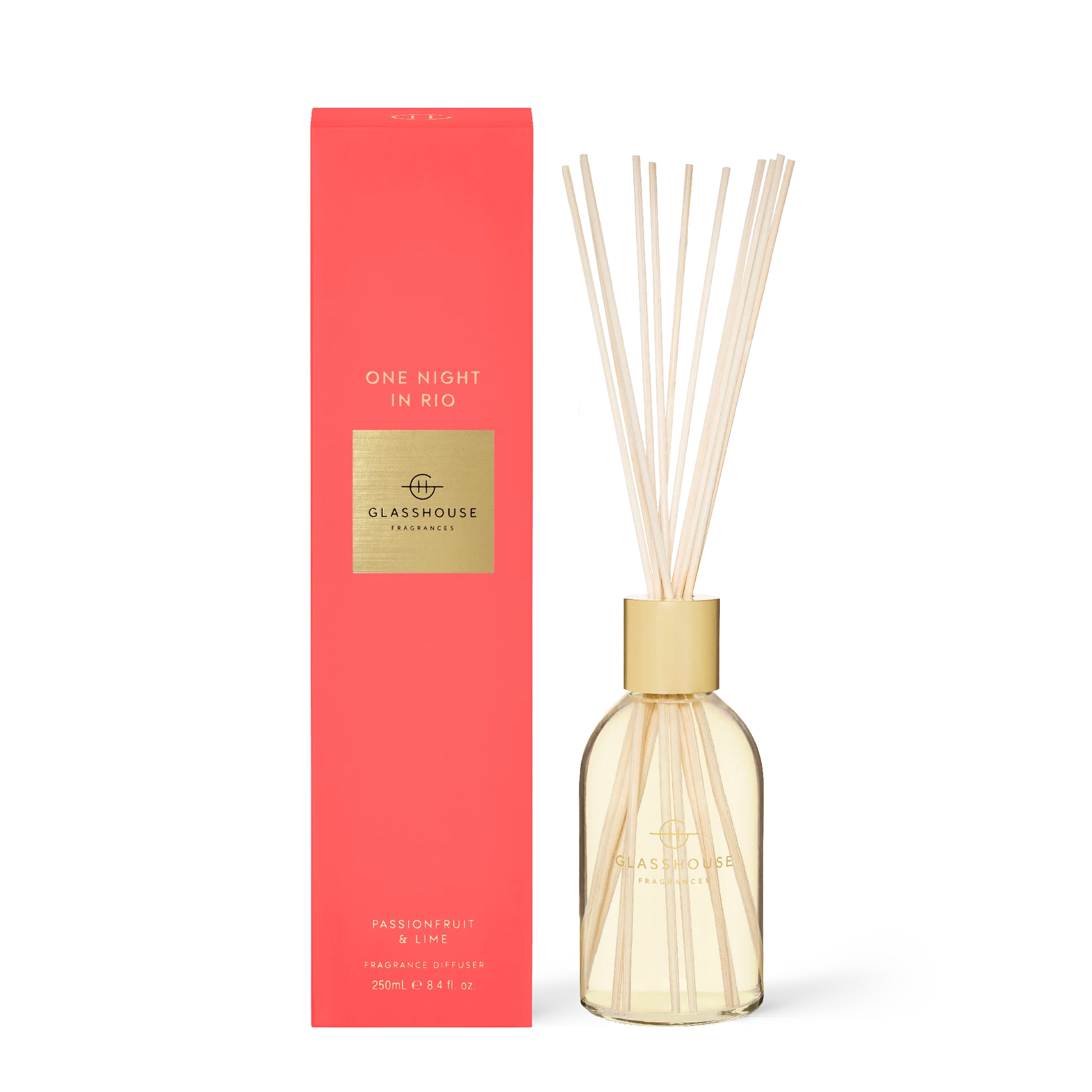 Glasshouse 250ml Diffuser ONE NIGHT IN RIO