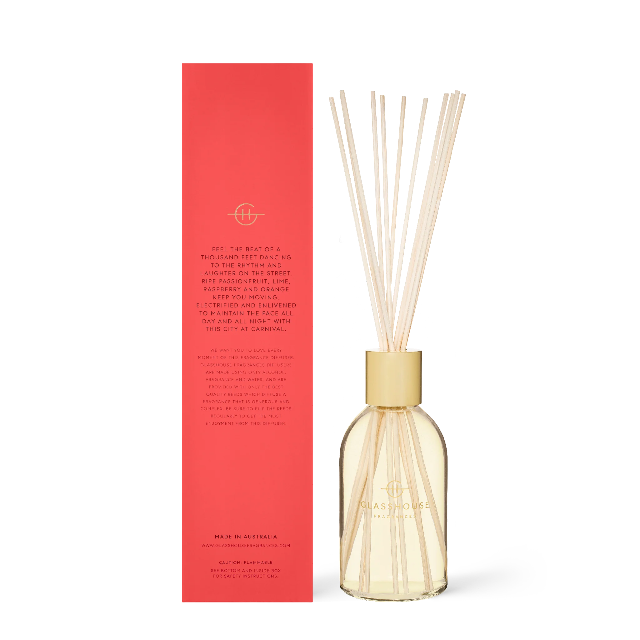 Glasshouse 250ml Diffuser ONE NIGHT IN RIO
