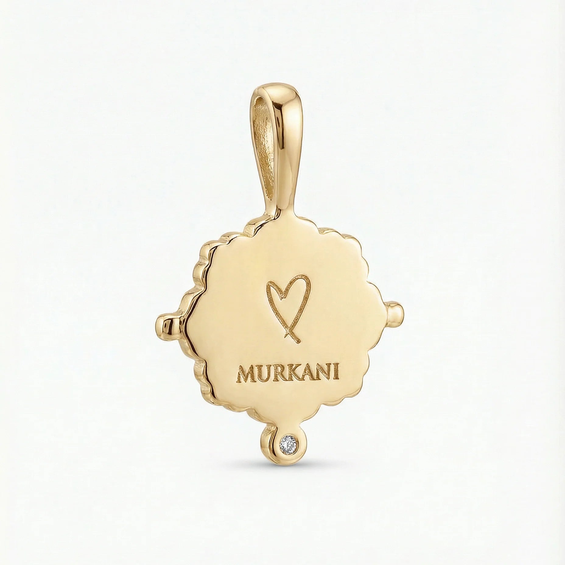MURKANI Loved Always Hoop Earring GOLD