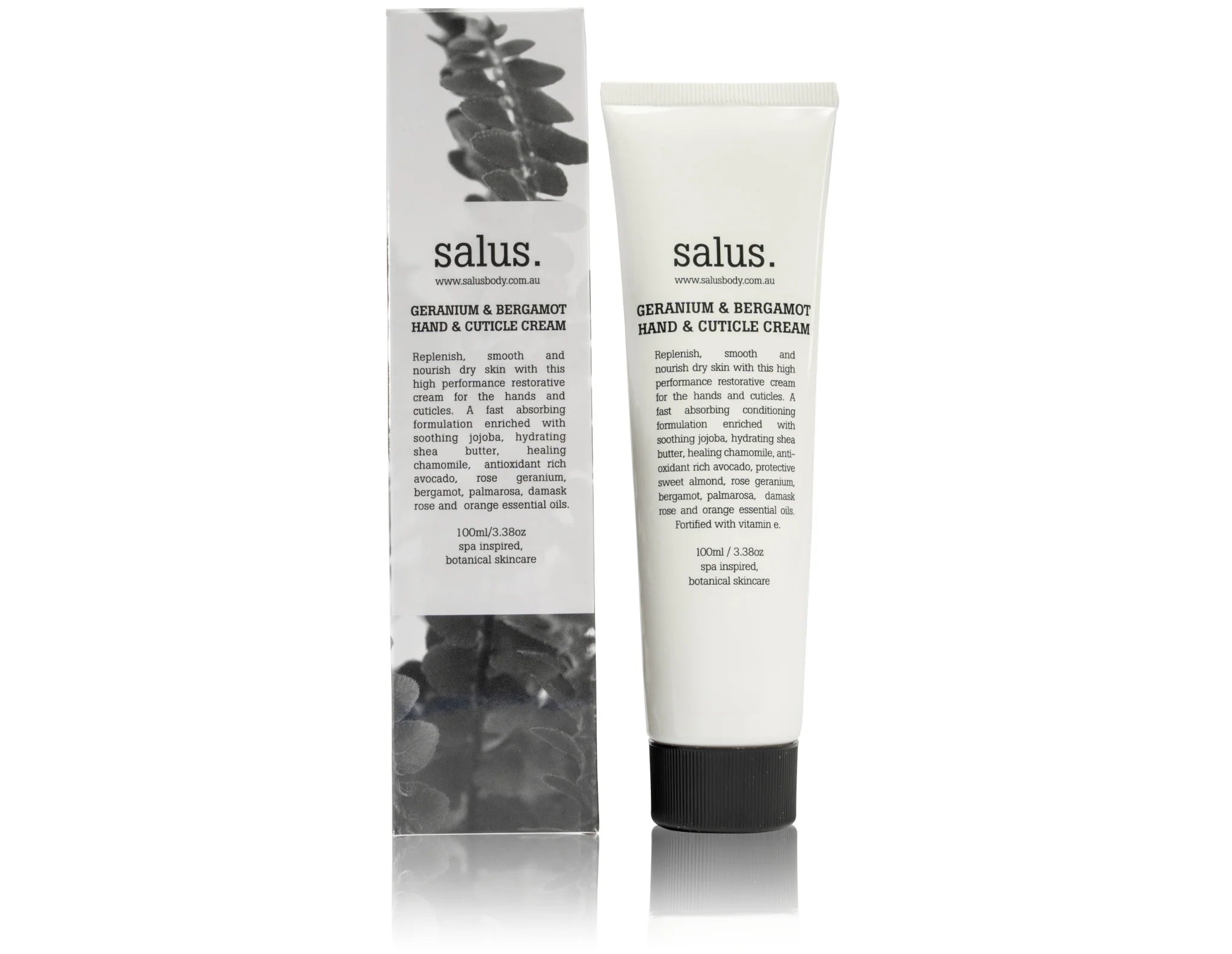 SALUS Hand Cream 100ml GERANIUM & BERGAMOT