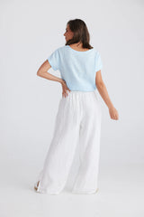 HOLIDAY Fly Away Pant WHITE GAUZE