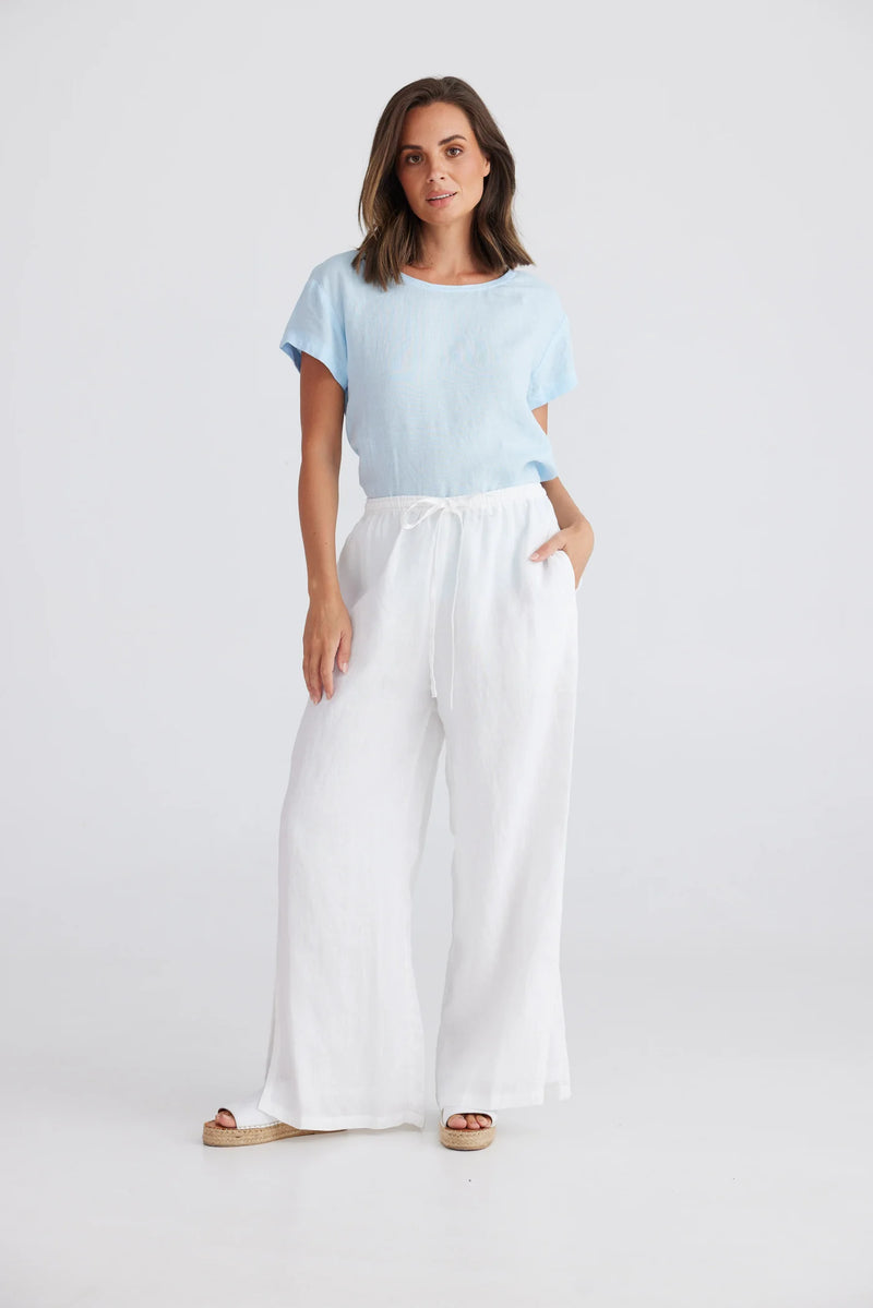 HOLIDAY Fly Away Pant WHITE GAUZE