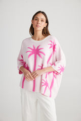 HOLIDAY Palm Cove Knit One Size PINK