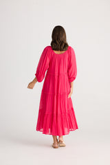 HOLIDAY Grenadine Dress RASPBERRY