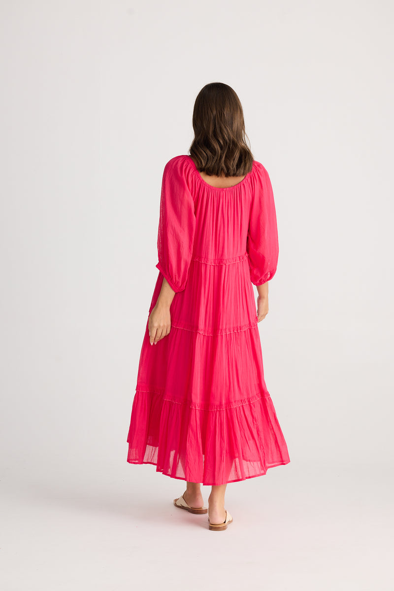 HOLIDAY Grenadine Dress RASPBERRY