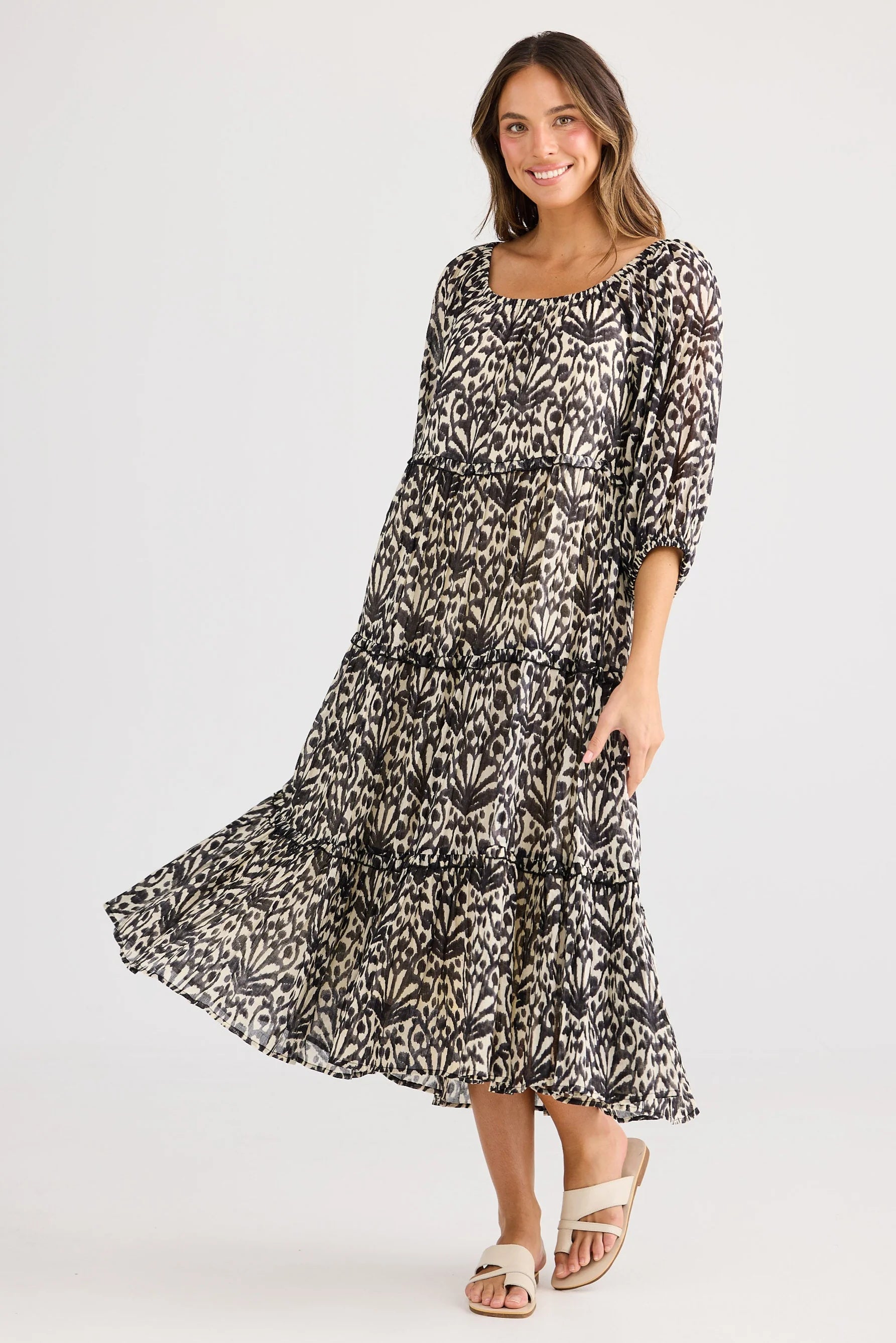 HOLIDAY Grenadine Dress SPRING FAN