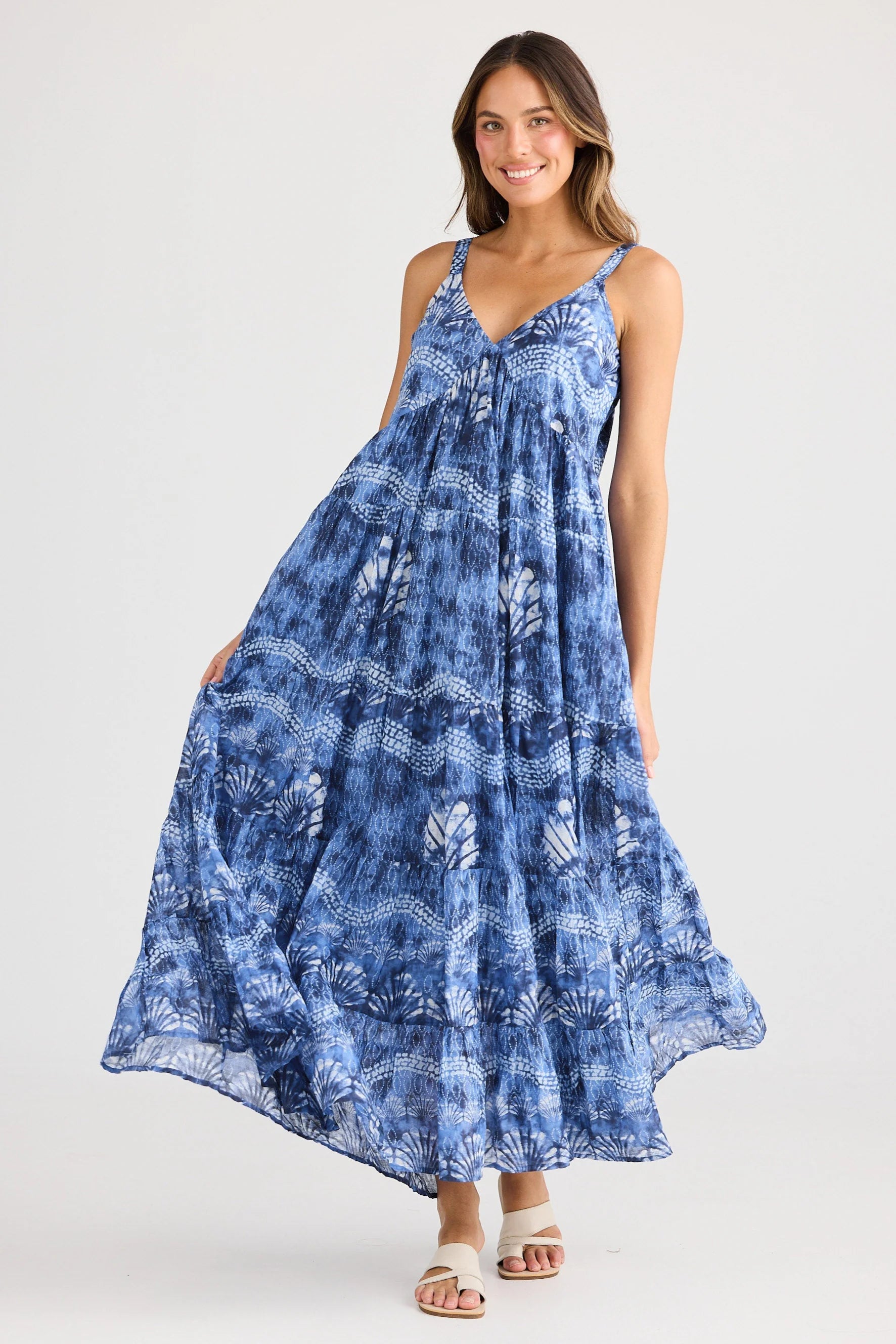 HOLIDAY Evianna Dress OCEAN CLAM