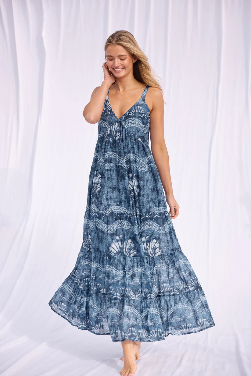 HOLIDAY Evianna Dress OCEAN CLAM