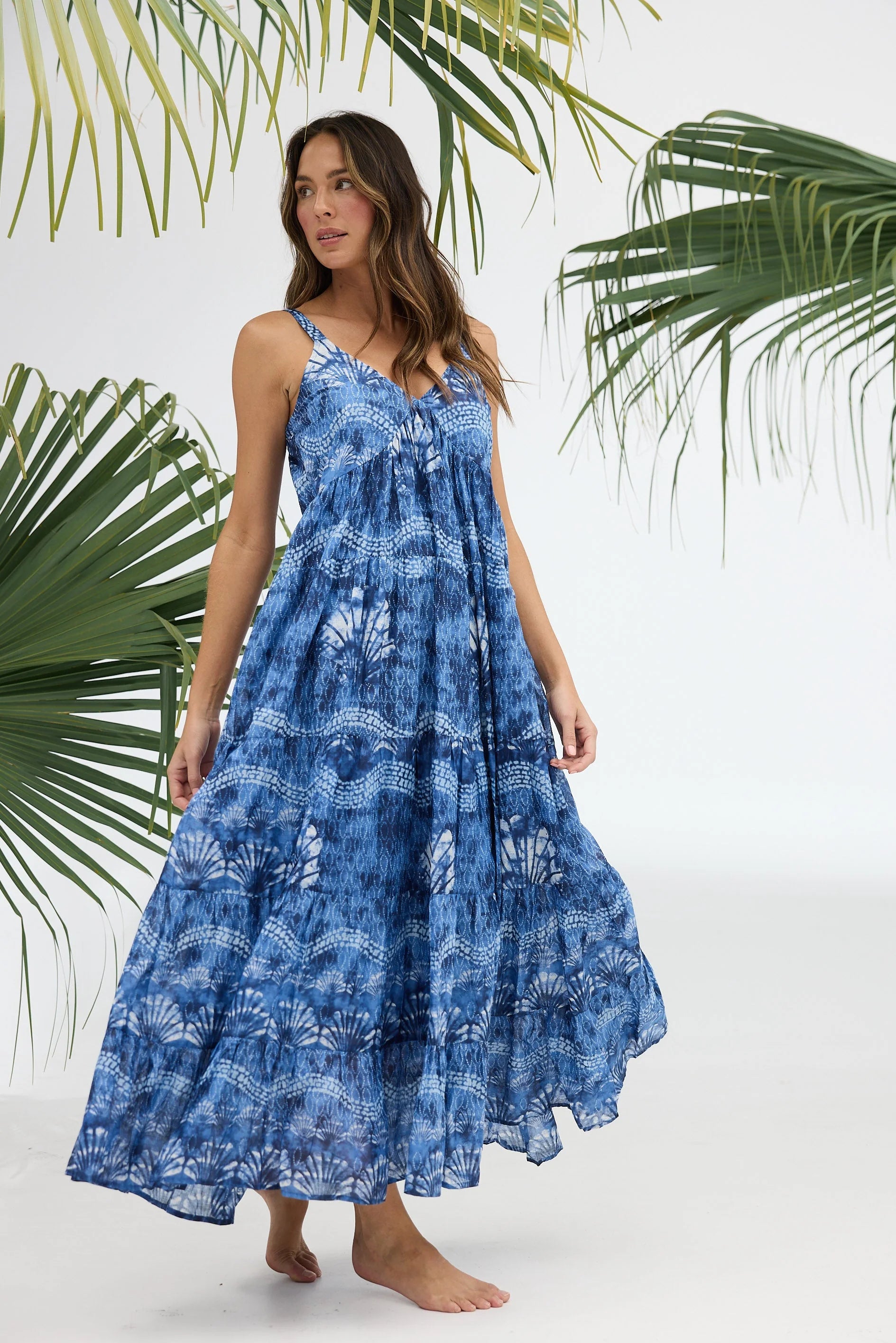 HOLIDAY Evianna Dress OCEAN CLAM