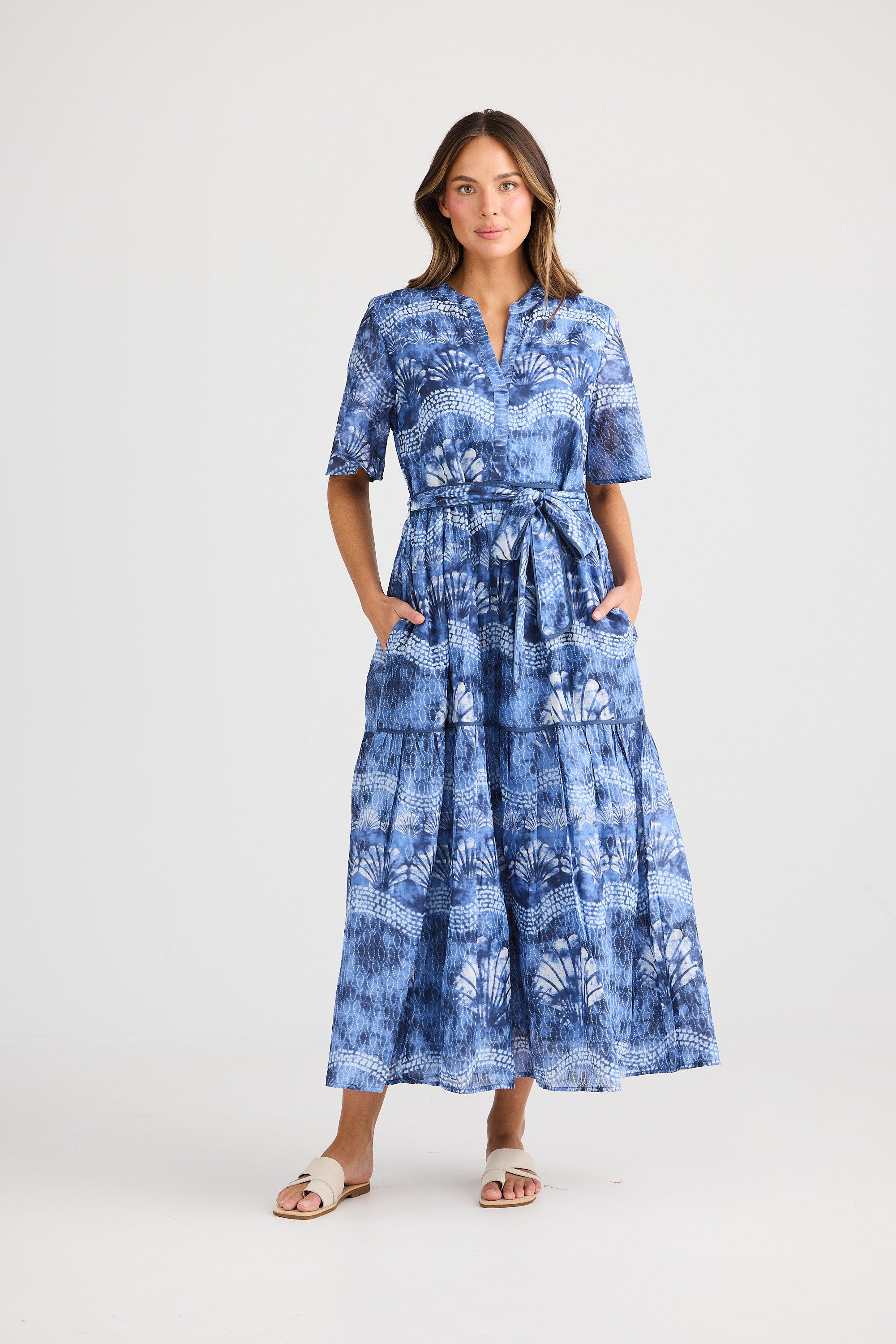 HOLIDAY Lynwood Dress OCEAN CLAM