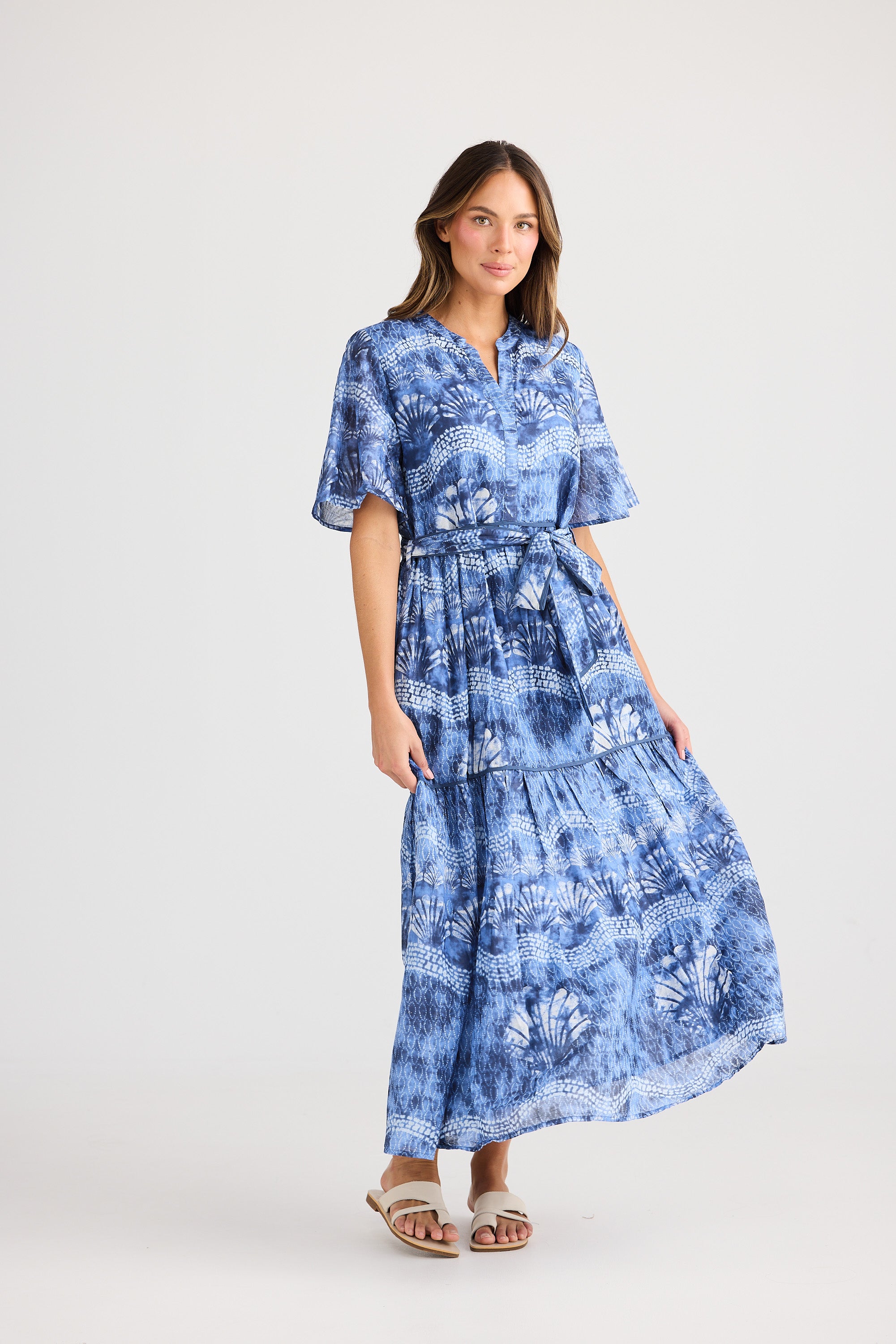 HOLIDAY Lynwood Dress OCEAN CLAM