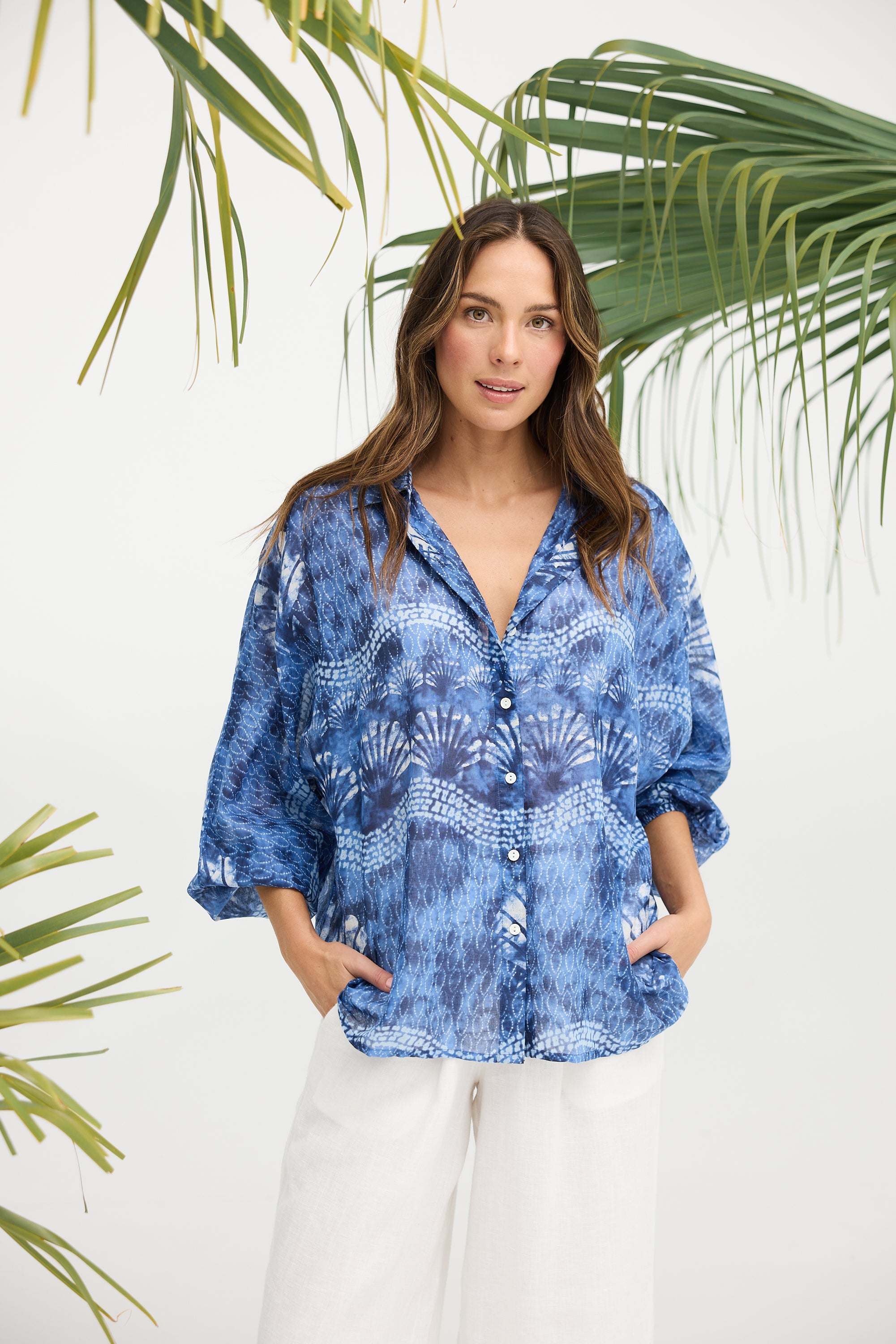 HOLIDAY Cliffside Shirt OCEAN CLAM