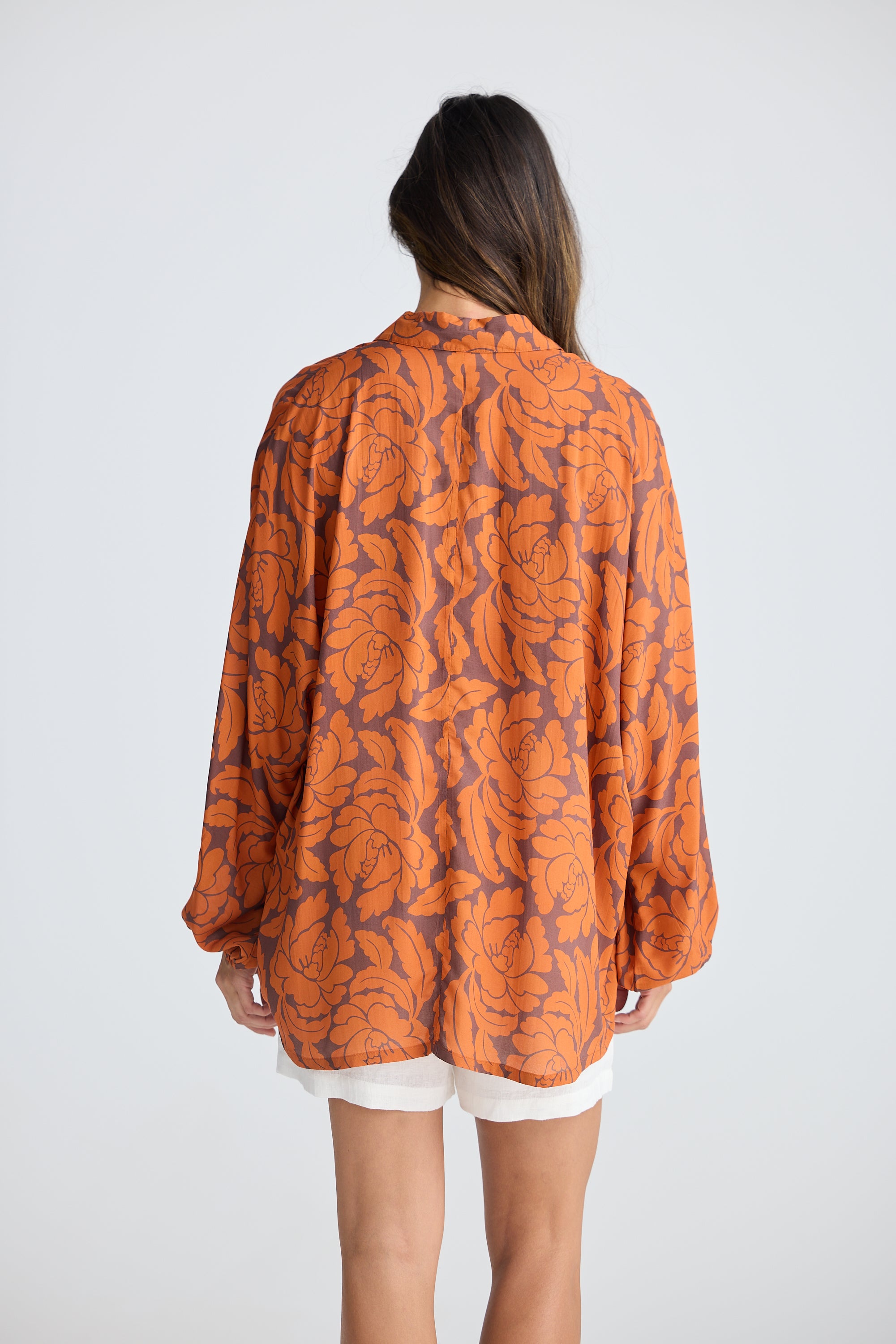 HOLIDAY Cliffside Shirt Tuscan Palm Print
