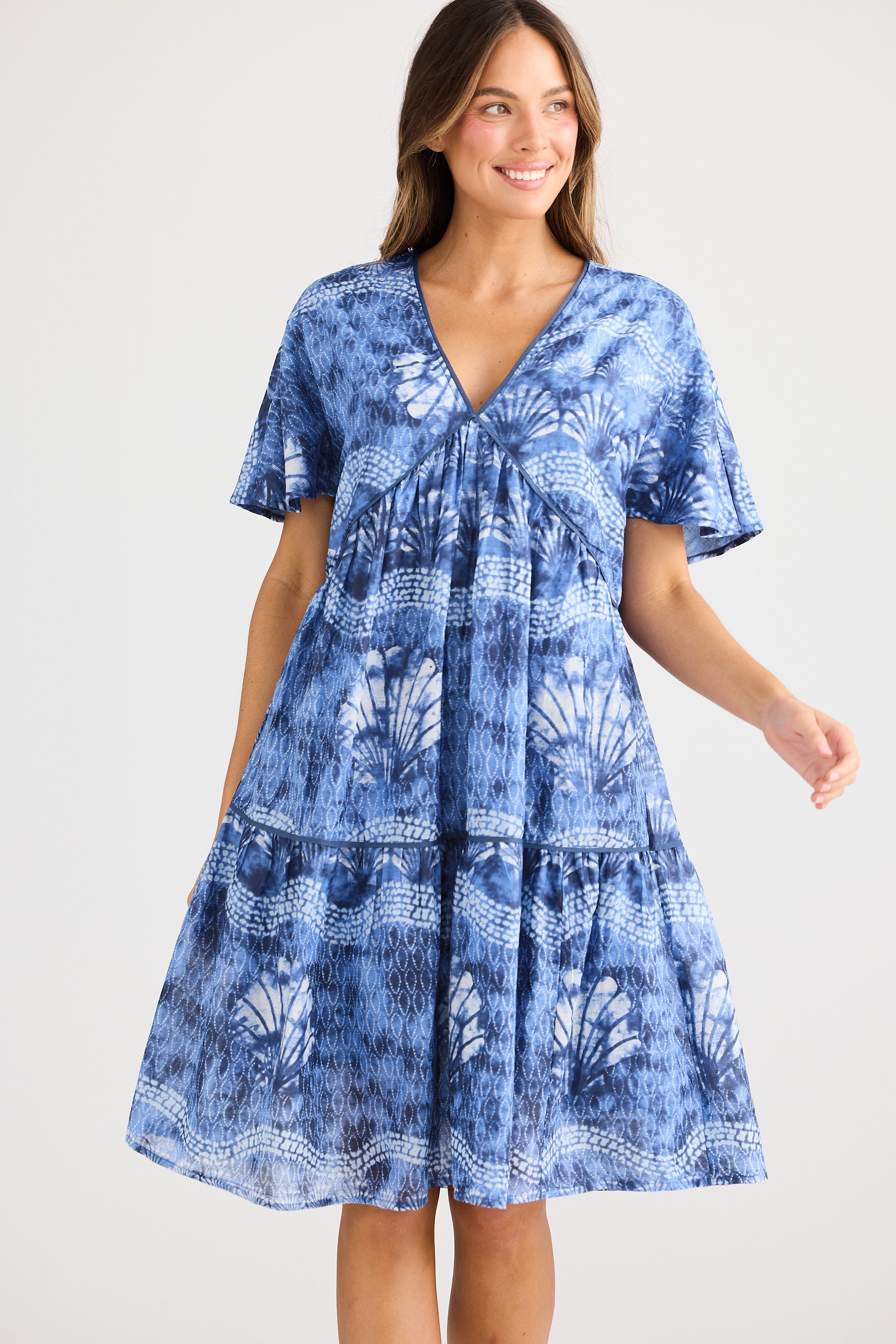 HOLIDAY Lola Dress OCEAN CLAM