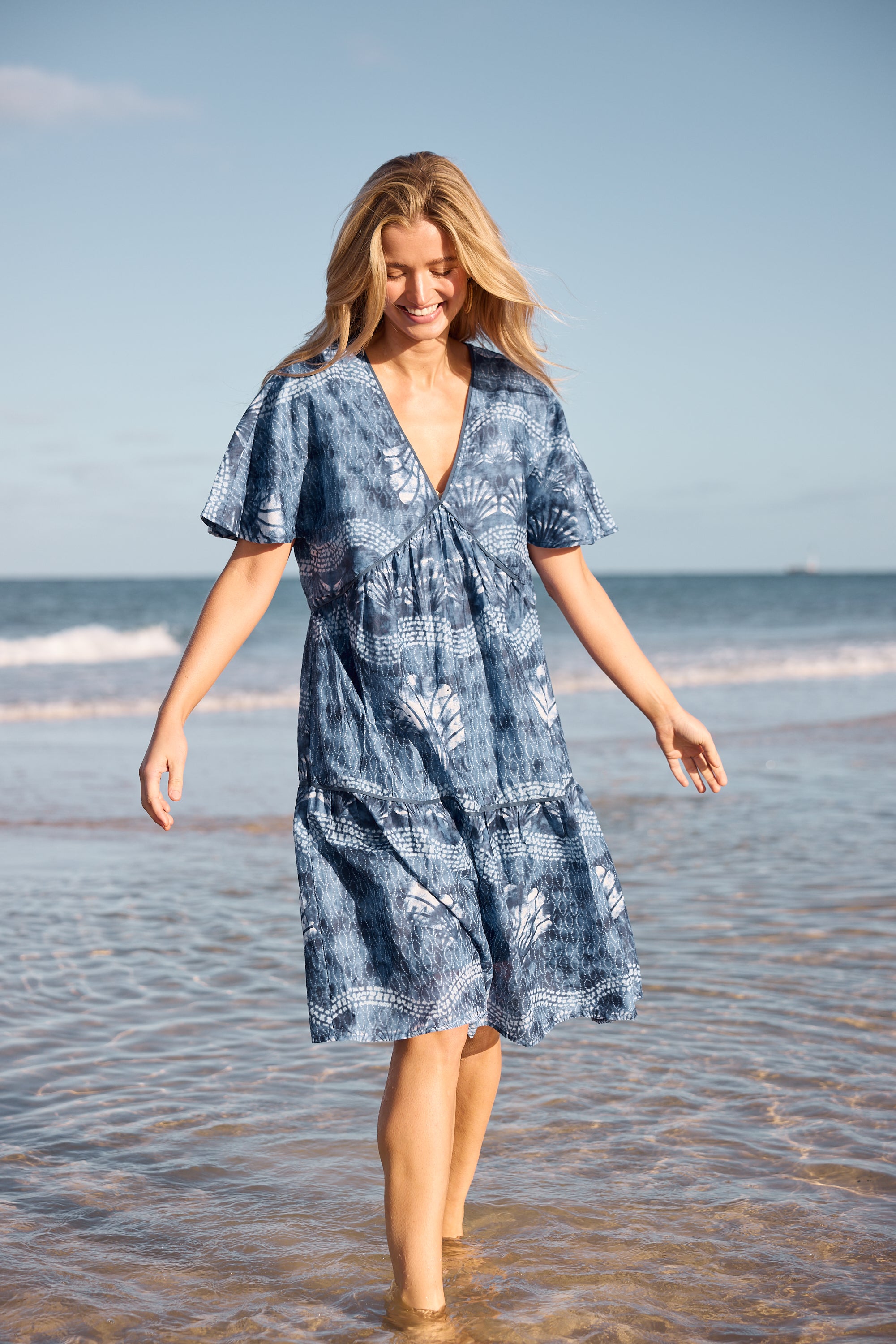 HOLIDAY Lola Dress OCEAN CLAM