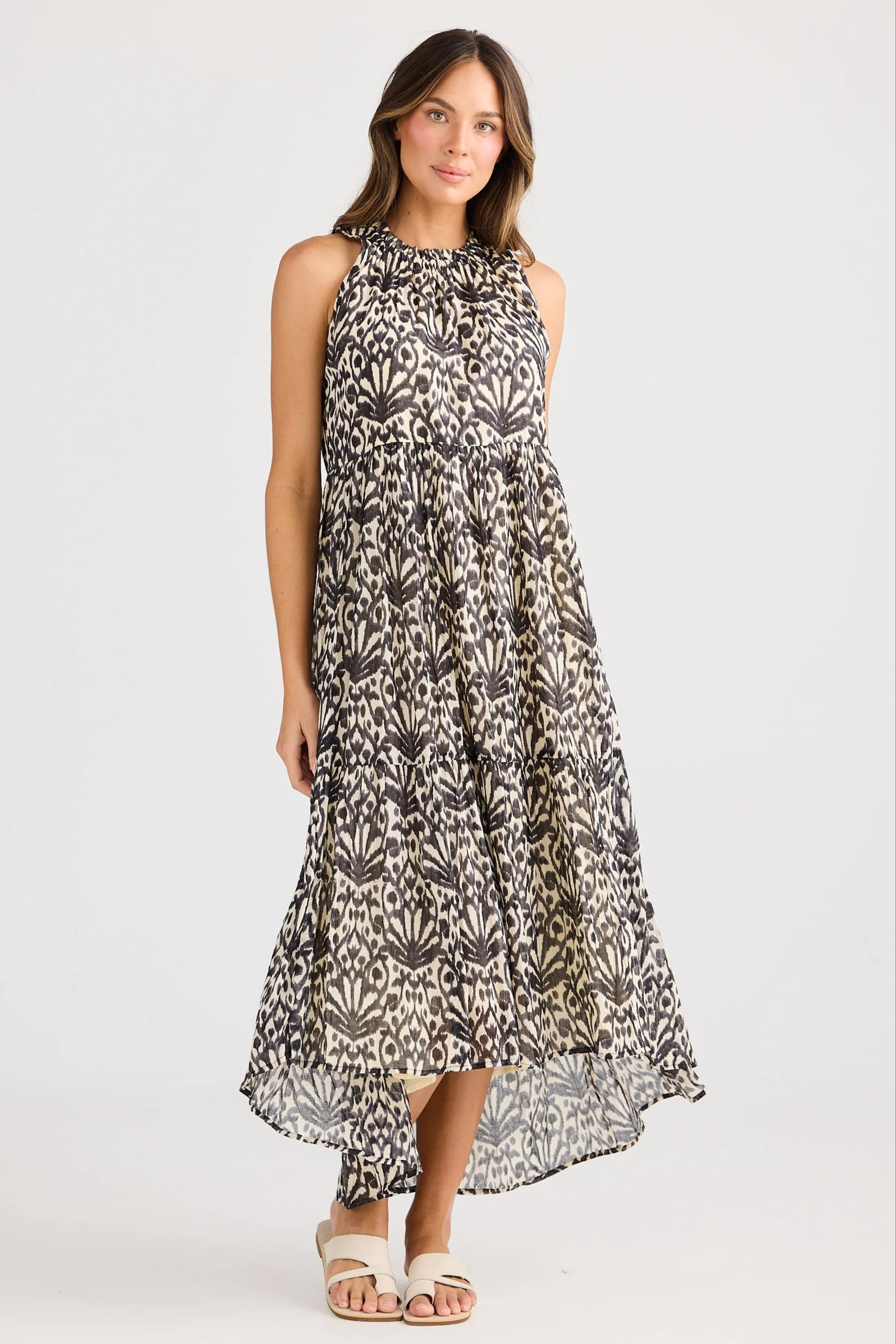 HOLIDAY Margot Dress SPRING FAN