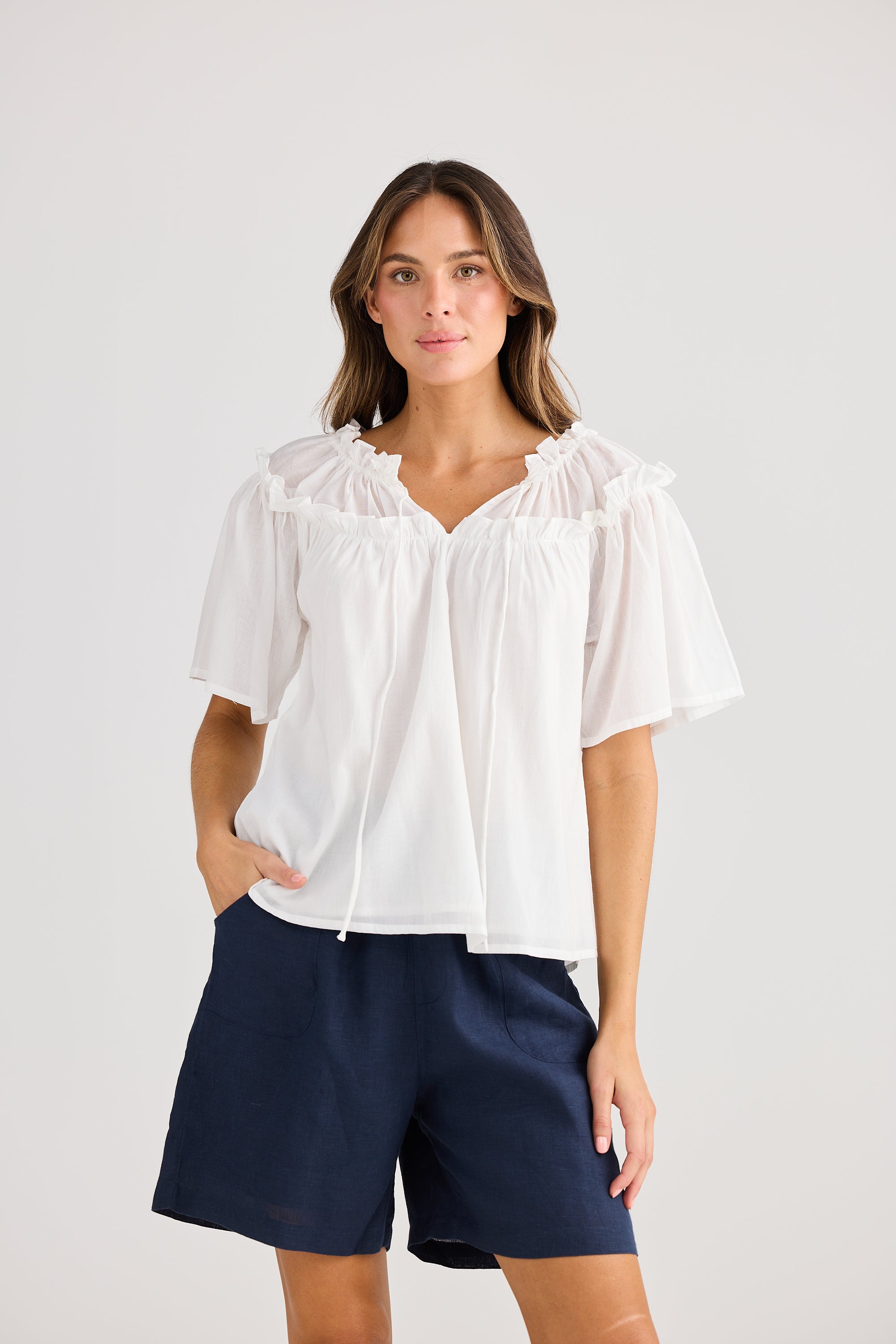 HOLIDAY Soleil Top WHITE