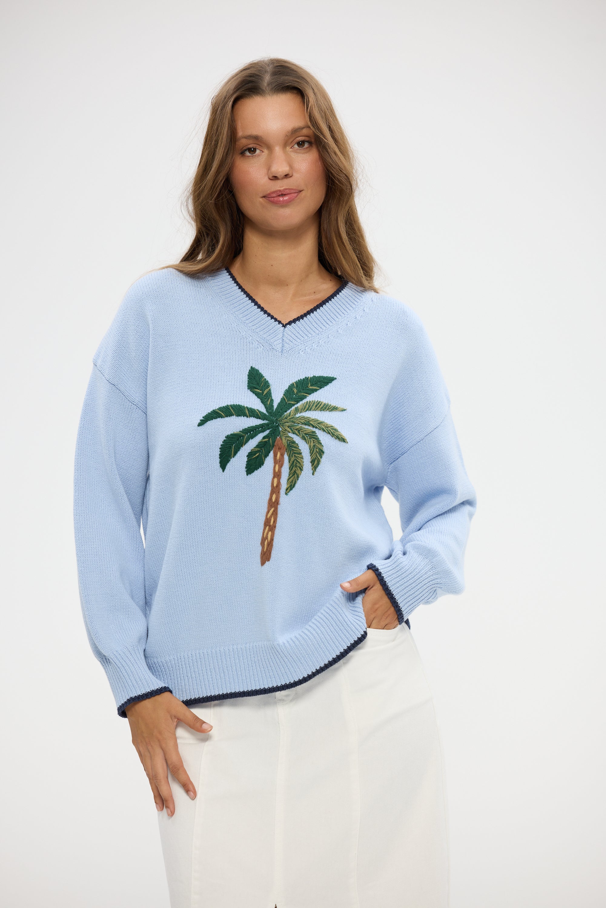 HOLIDAY Fiji Knit BLUE