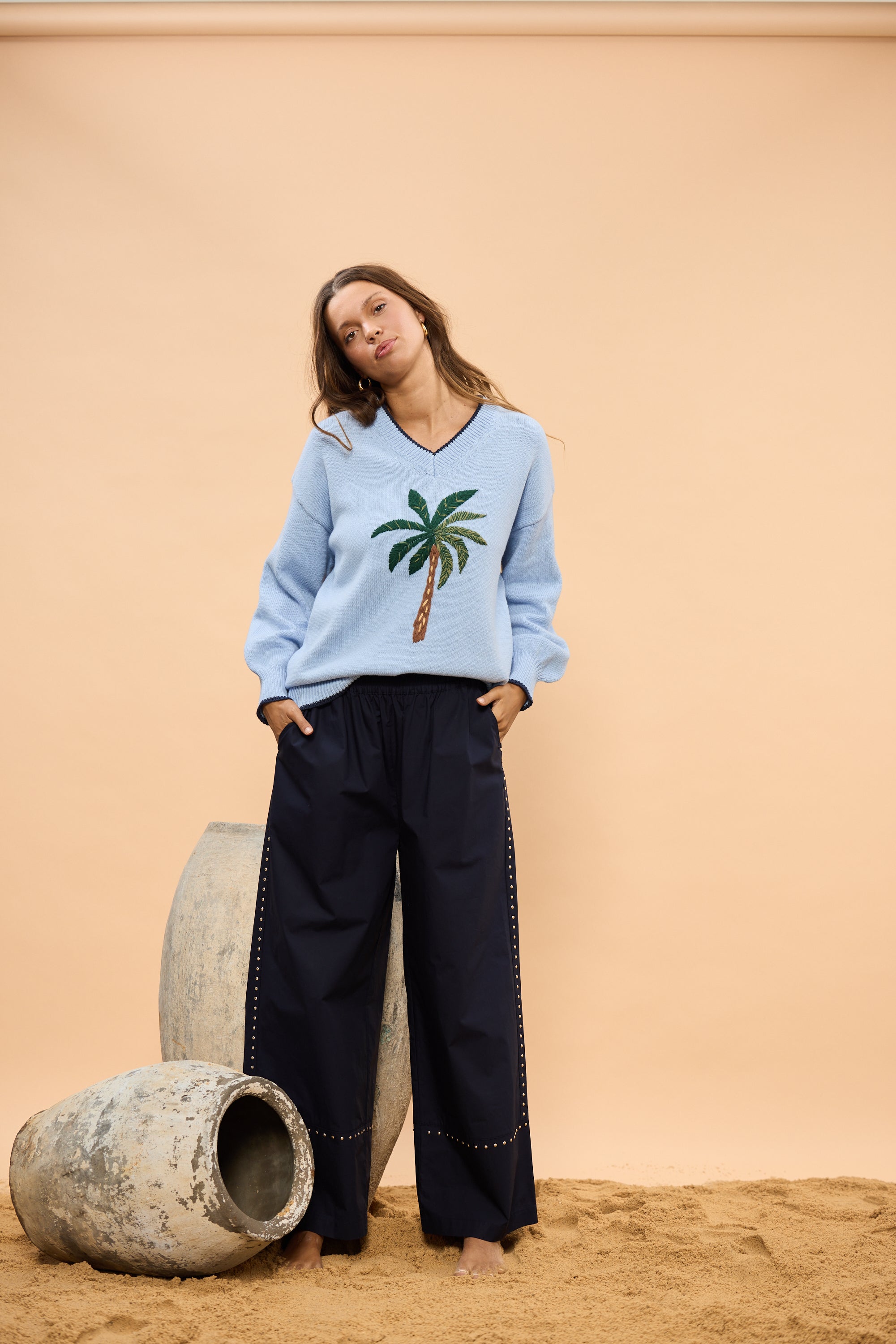 HOLIDAY Fiji Knit BLUE