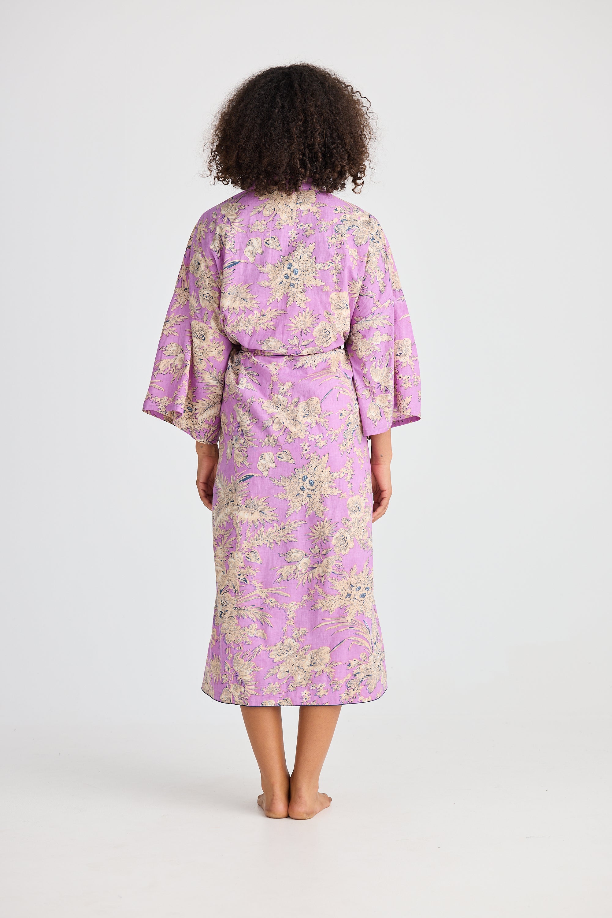 HOLIDAY Namaste Robe PURPLE HAVELI