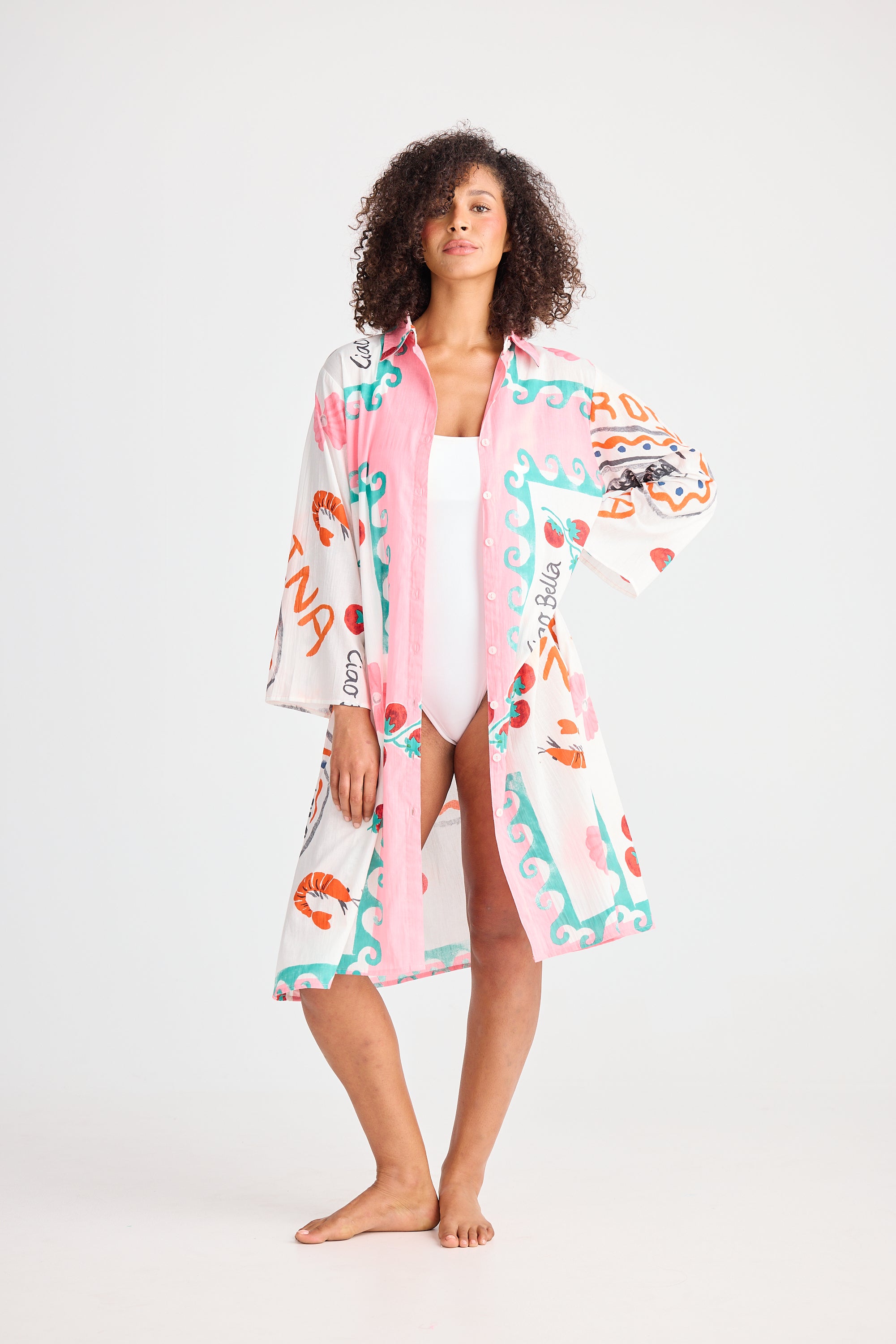 HOLIDAY Stella Shirt Dress ITALIANO
