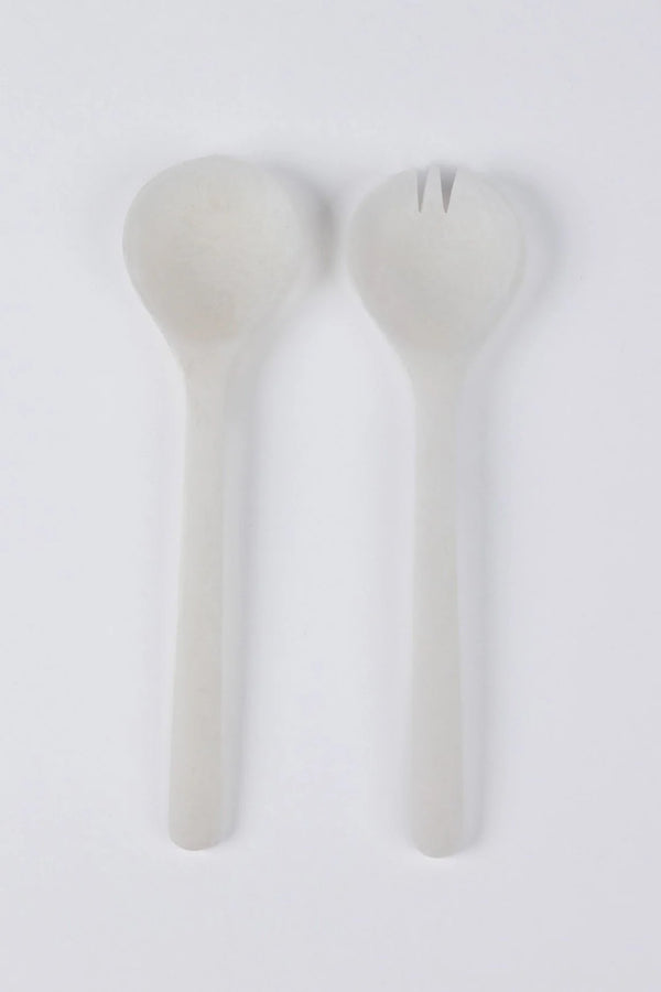 HOLIDAY Lorne Salad Servers WHITE