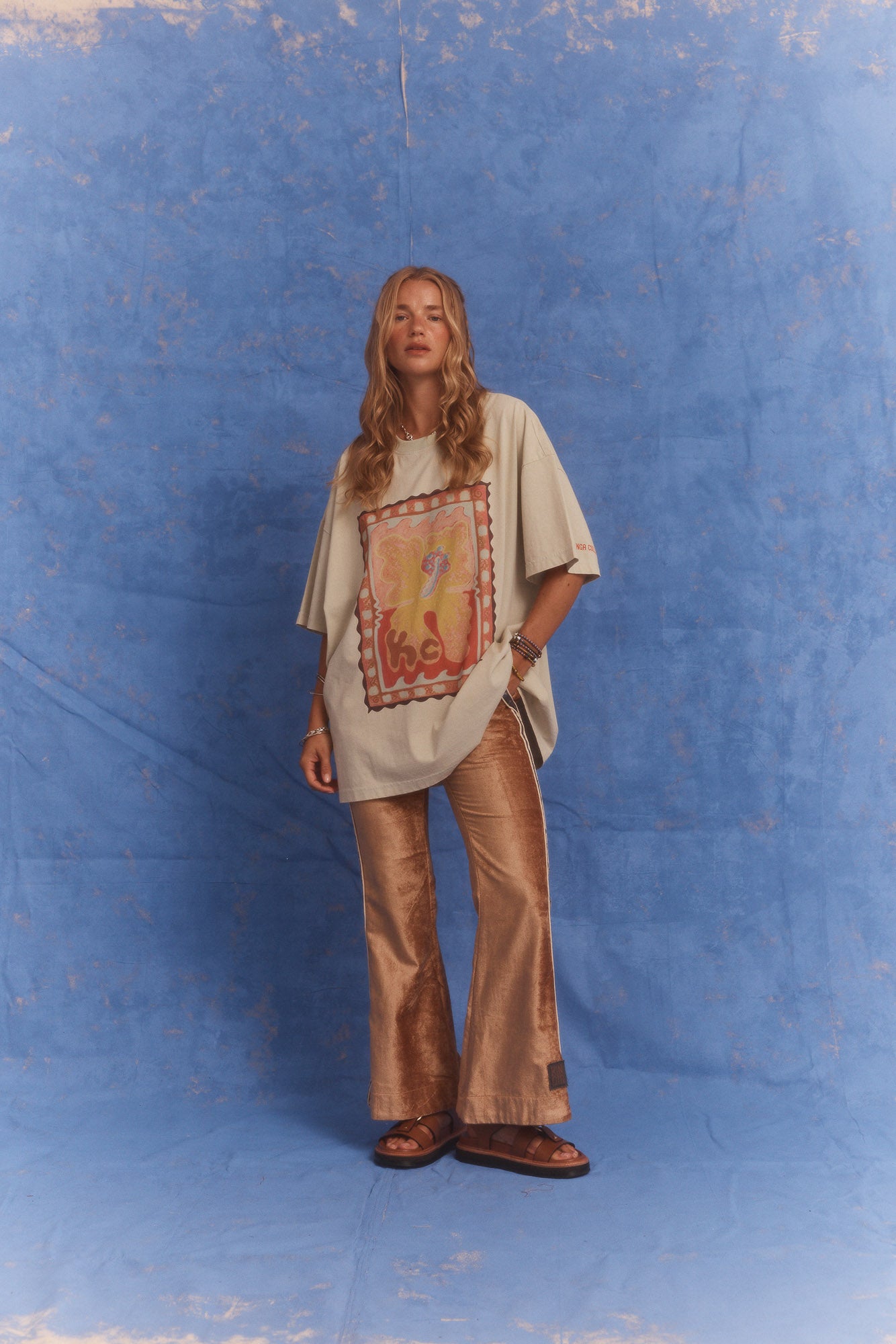 KINGA CSILLA Hibiscus Tee