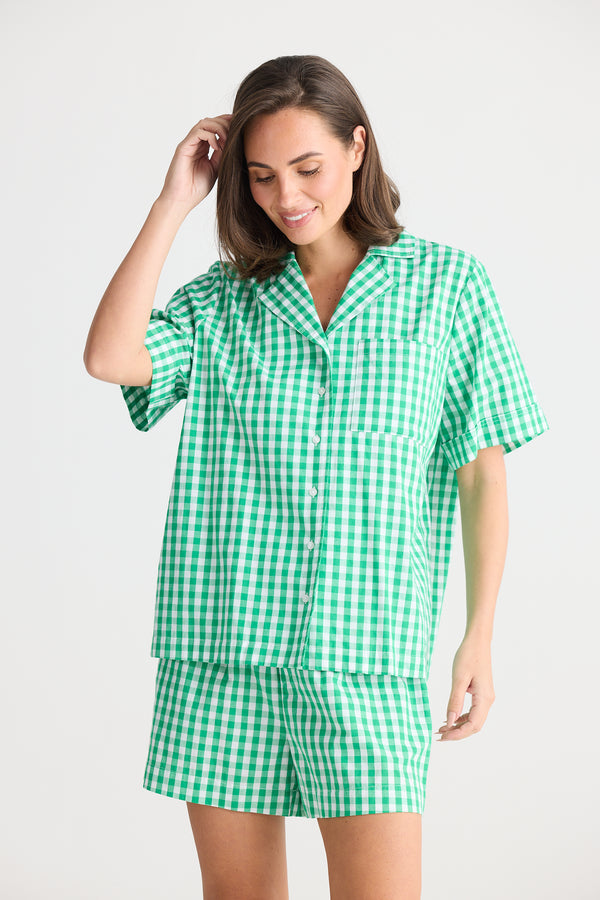 HOLIDAY Stay in Bed Pyjama Set GREEN