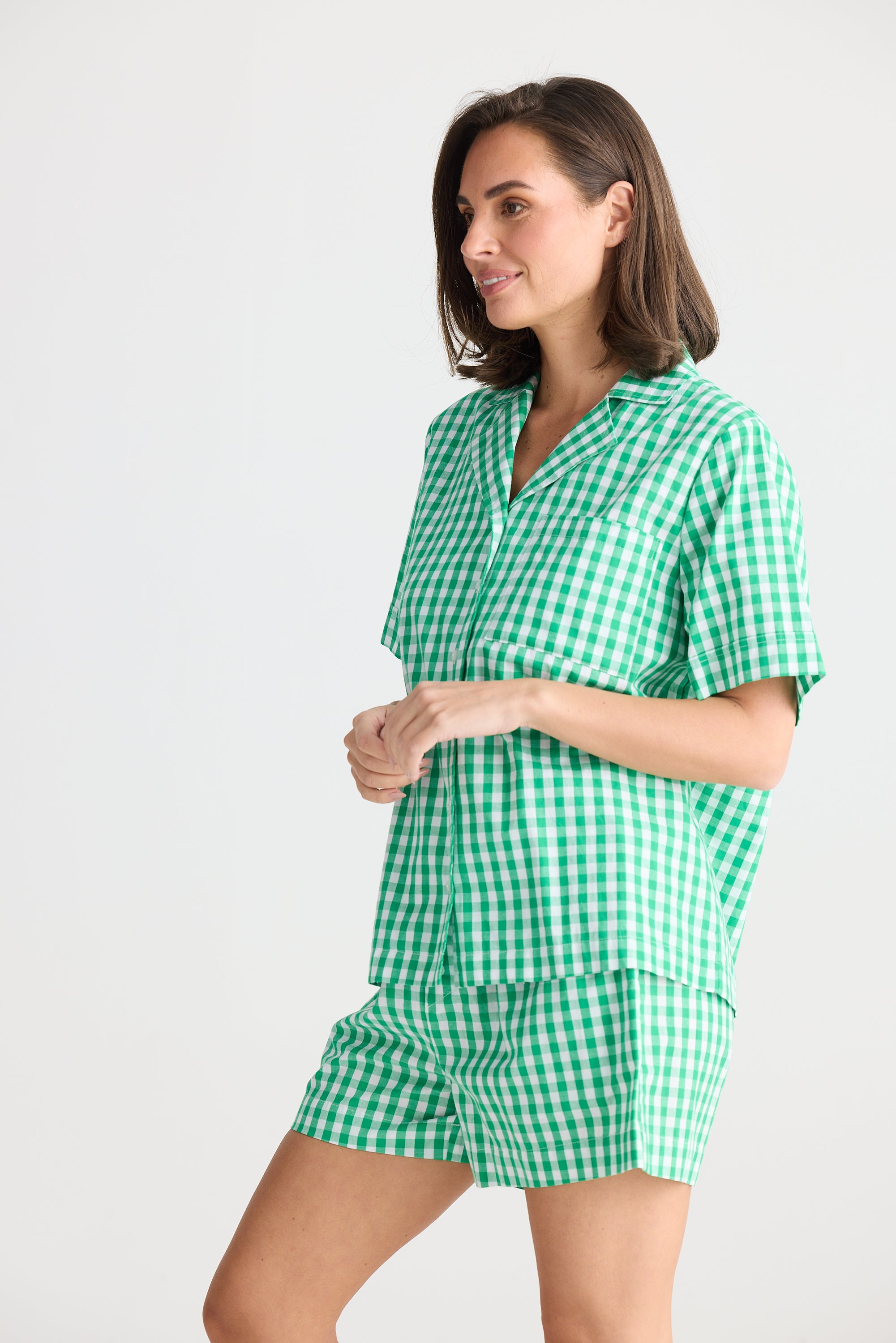 HOLIDAY Stay in Bed Pyjama Set GREEN