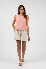 HUMIDITY Ramona Shorts NATURAL