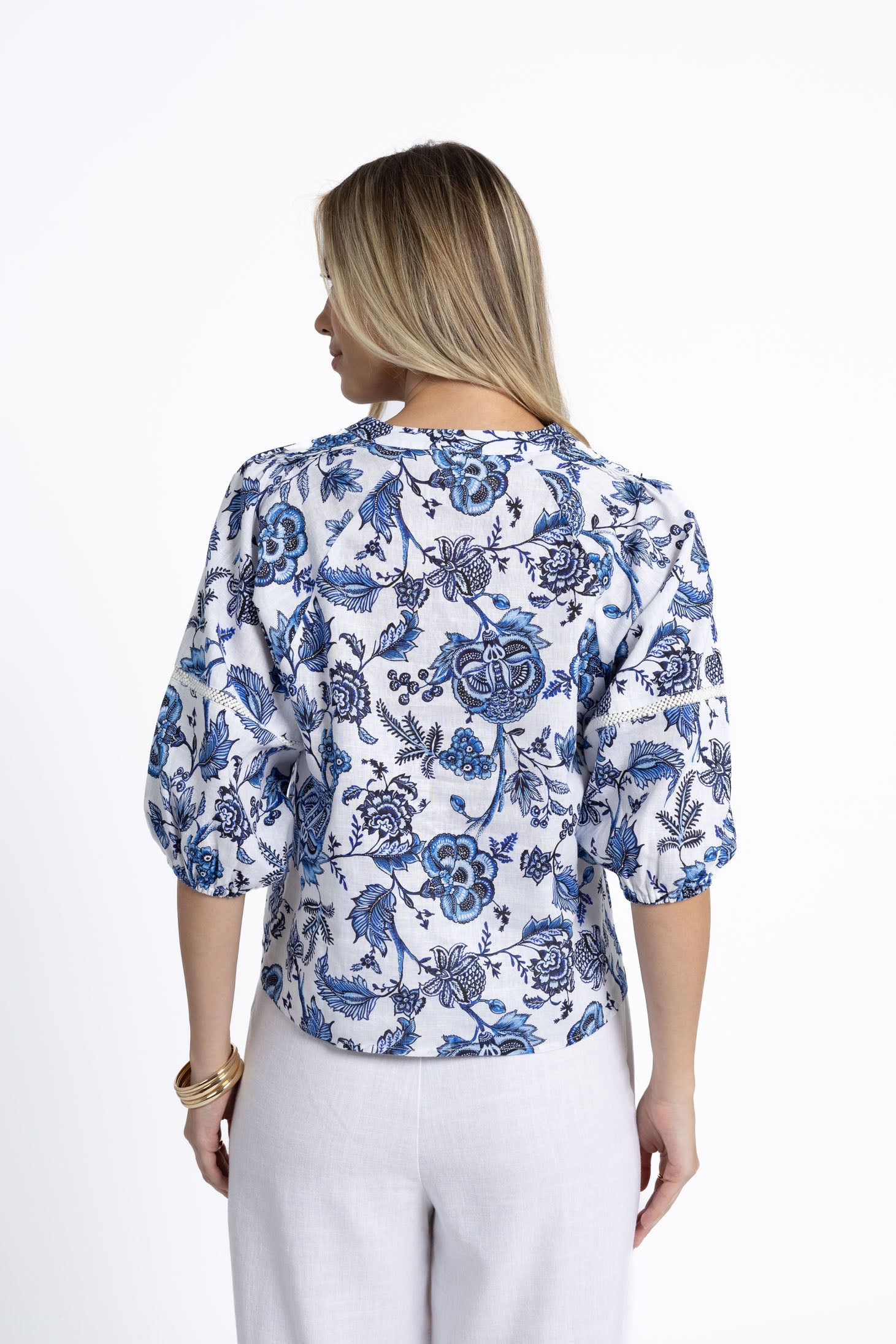 HUMIDITY Rosa Blouse JARDIN