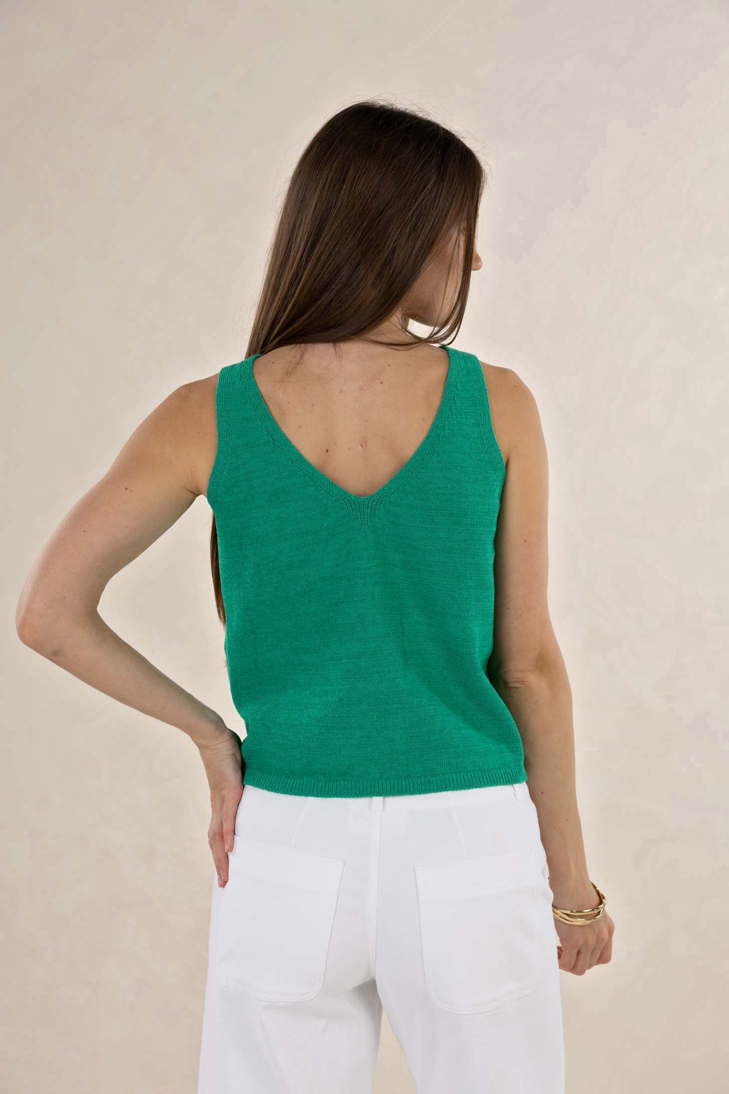 HUMIDITY Amour Tank EMERALD