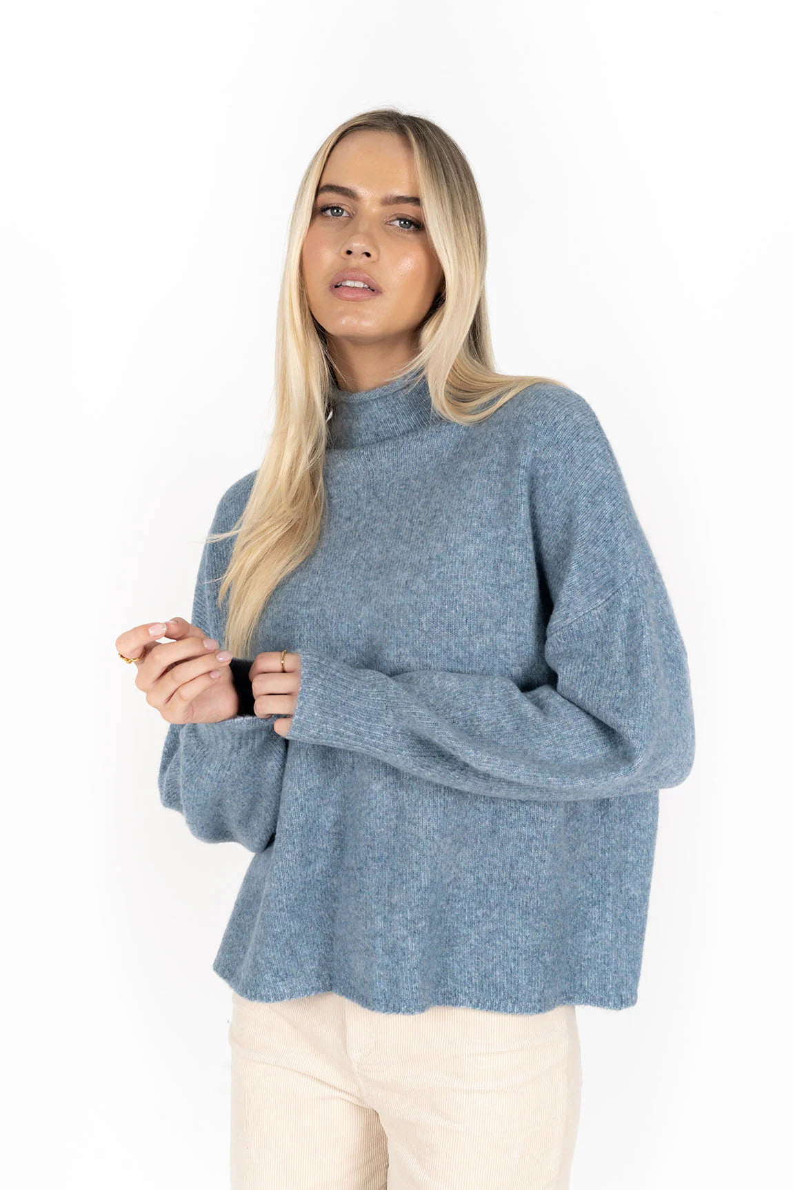 HUMIDITY Chantae Jumper SPECK BLUE