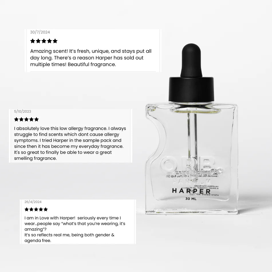 ORB OILS Perfume 30ml HARPER