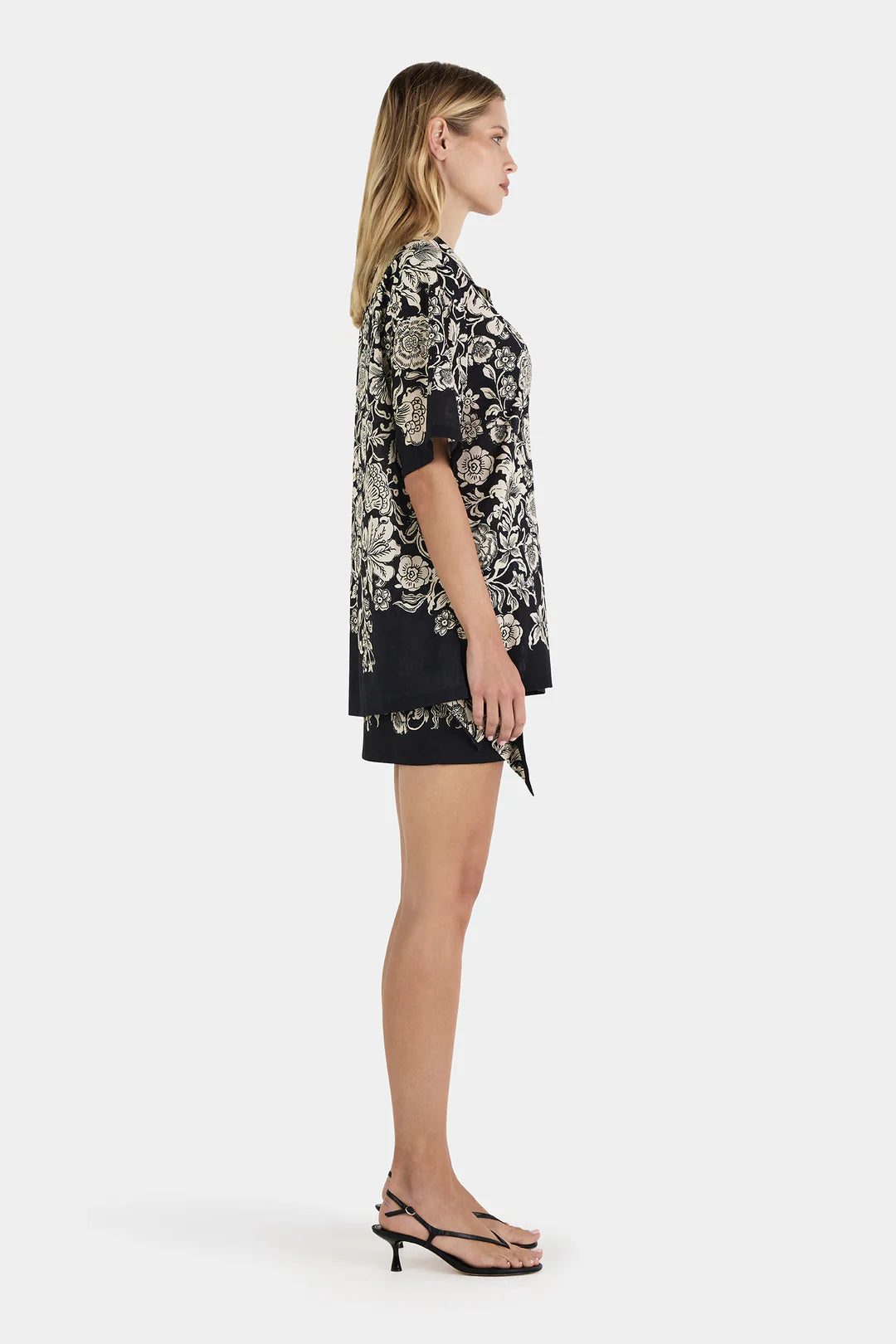 HANSEN & GRETAL Lucas Shirt Noir Bloom