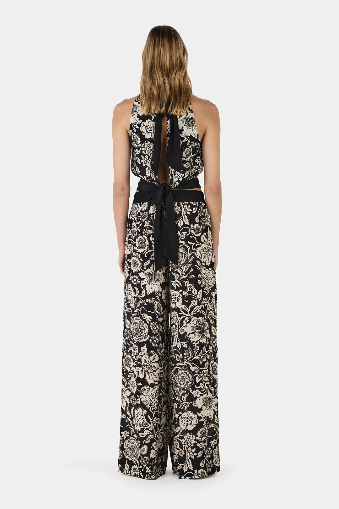 HANSEN & GRETAL Tyler Pants Noir Bloom