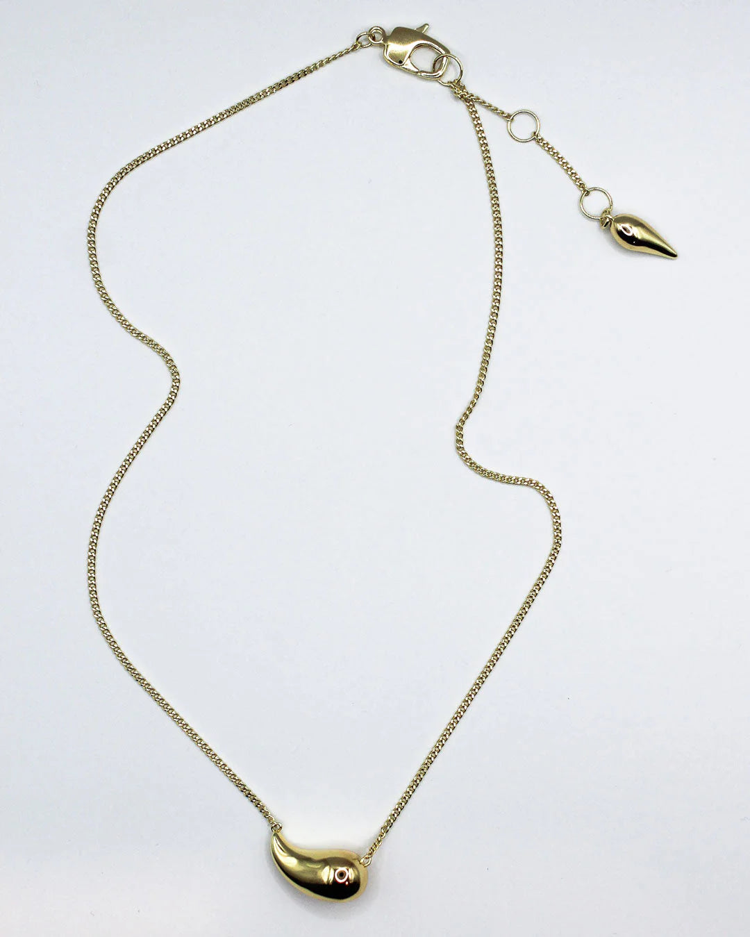 F+H Raindrop Necklace SILVER