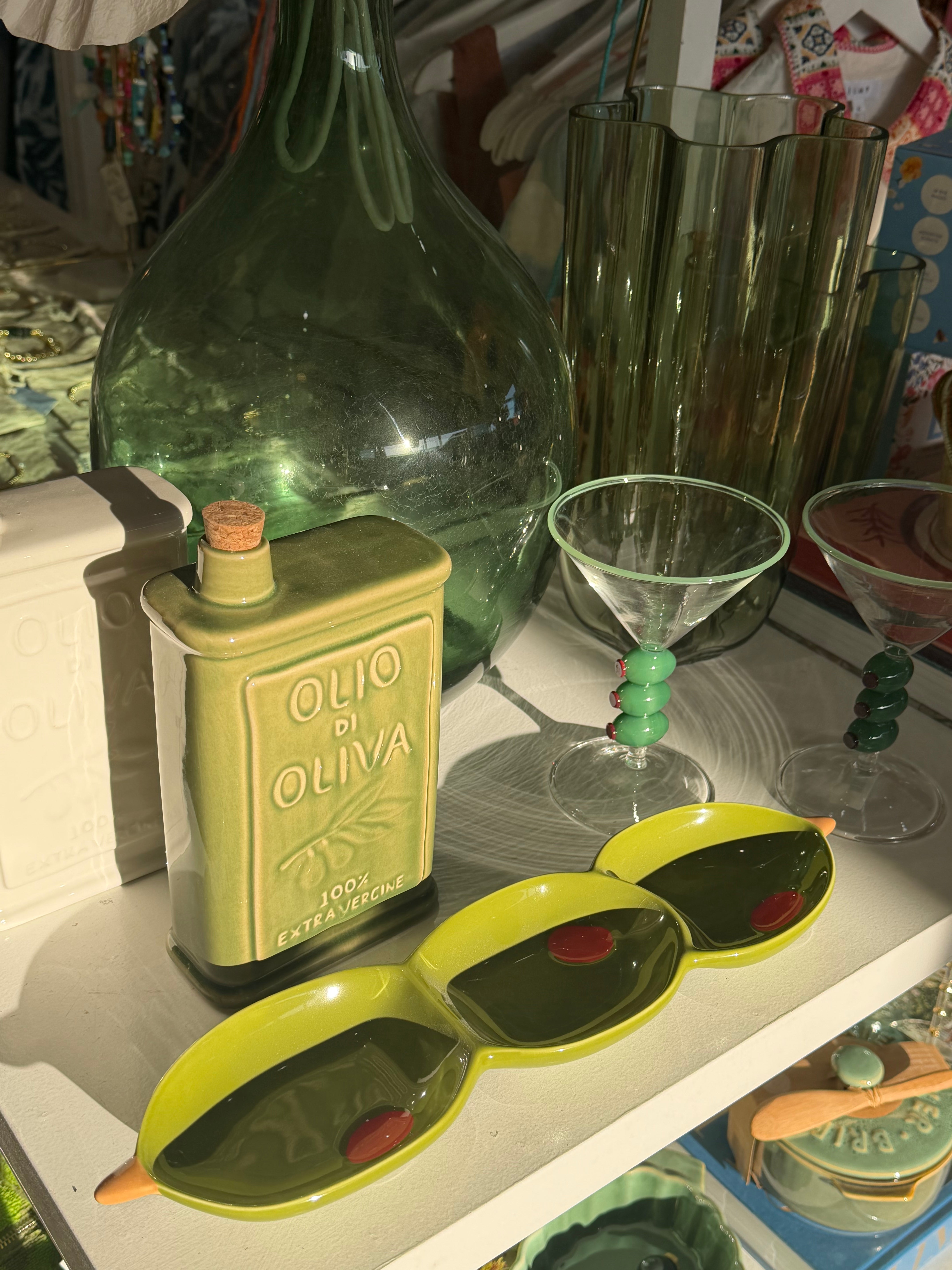 Verdial Ceramic Dish OLIVE