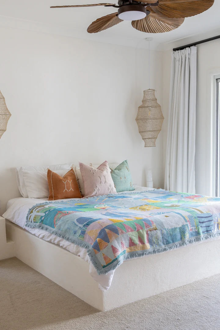 GOOD THROW CO Art Throw Rug ROCK THE KASBAH
