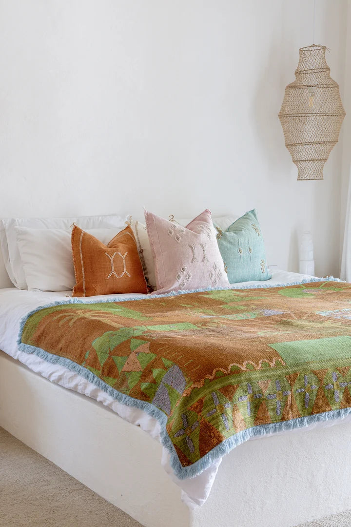 GOOD THROW CO Art Throw Rug ROCK THE KASBAH