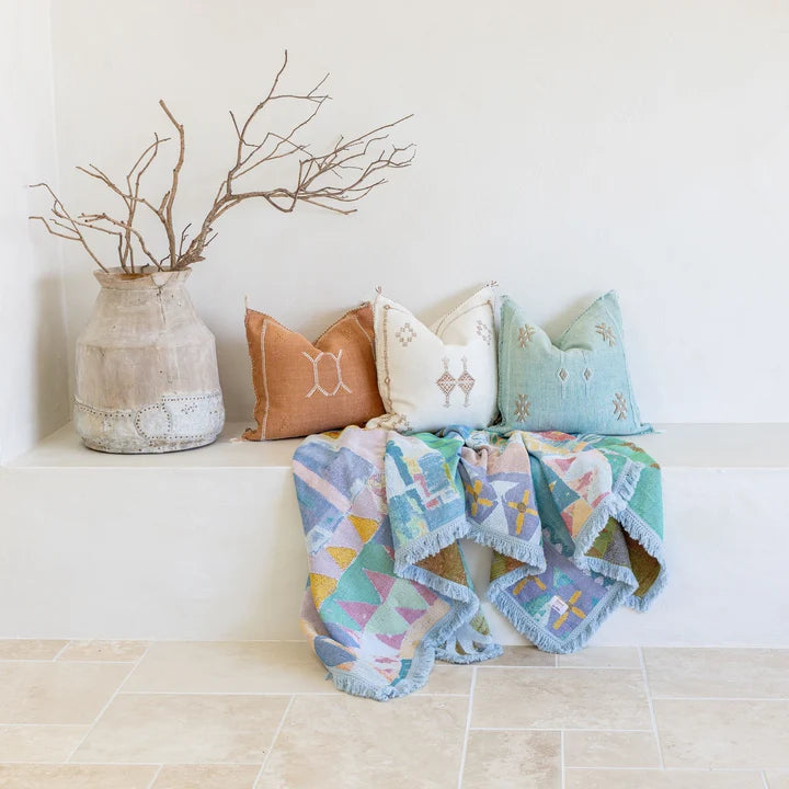 GOOD THROW CO Art Throw Rug ROCK THE KASBAH