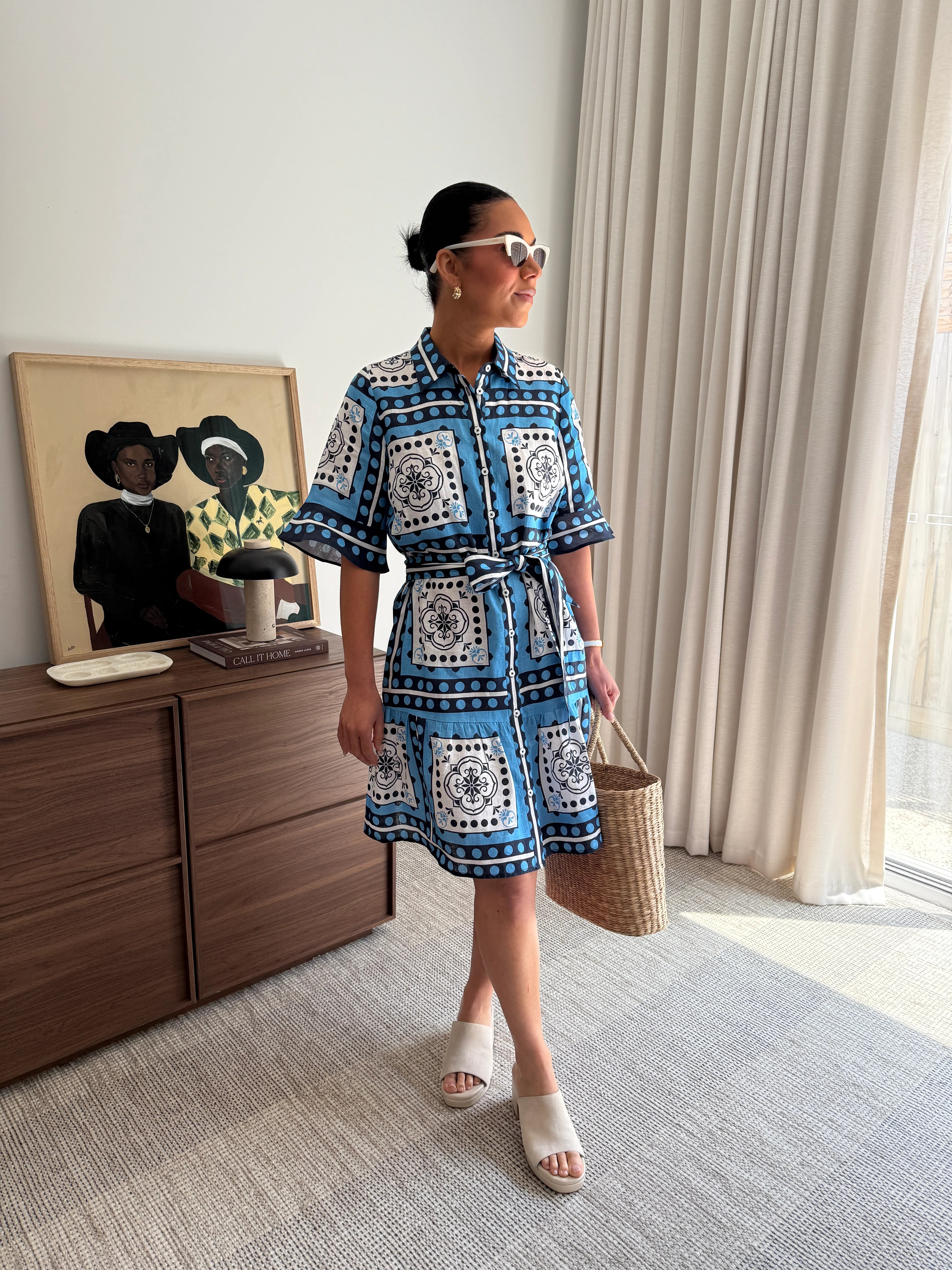 ZOE KRATZMANN Submerge Dress BAY SCARF